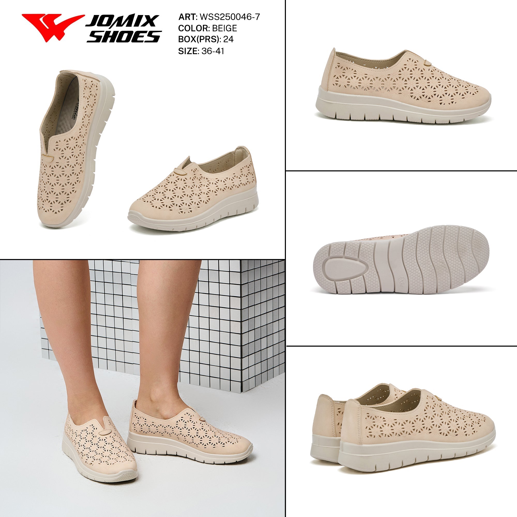 Casual Shoes Woman Wss250046 - 7 - Fornitura all'ingrosso di Sneakers Donna da Jomix Shoes B2B