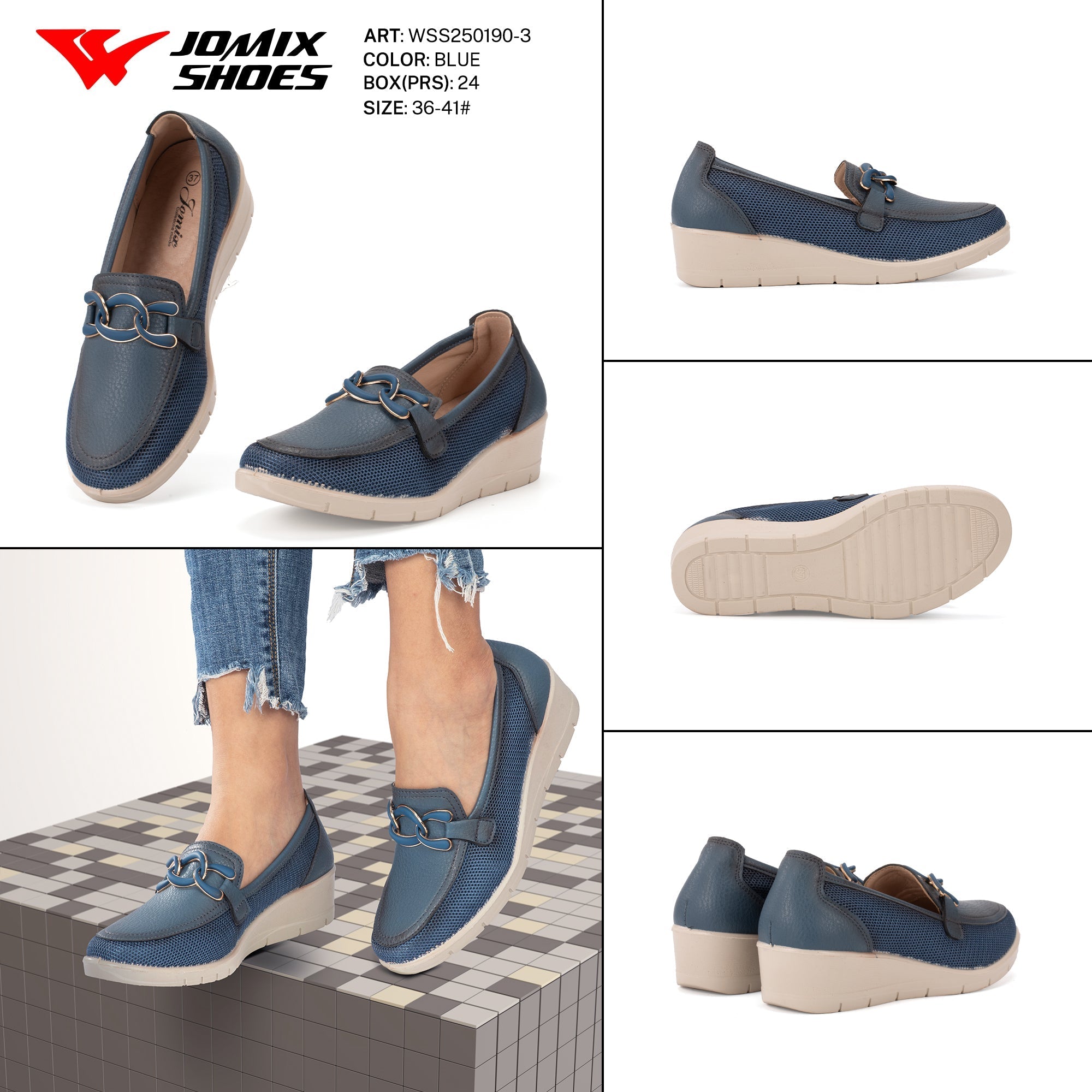 Casual Shoes Woman Wss250190 - 3 - Fornitura all'ingrosso di Sneakers Donna da Jomix Shoes B2B