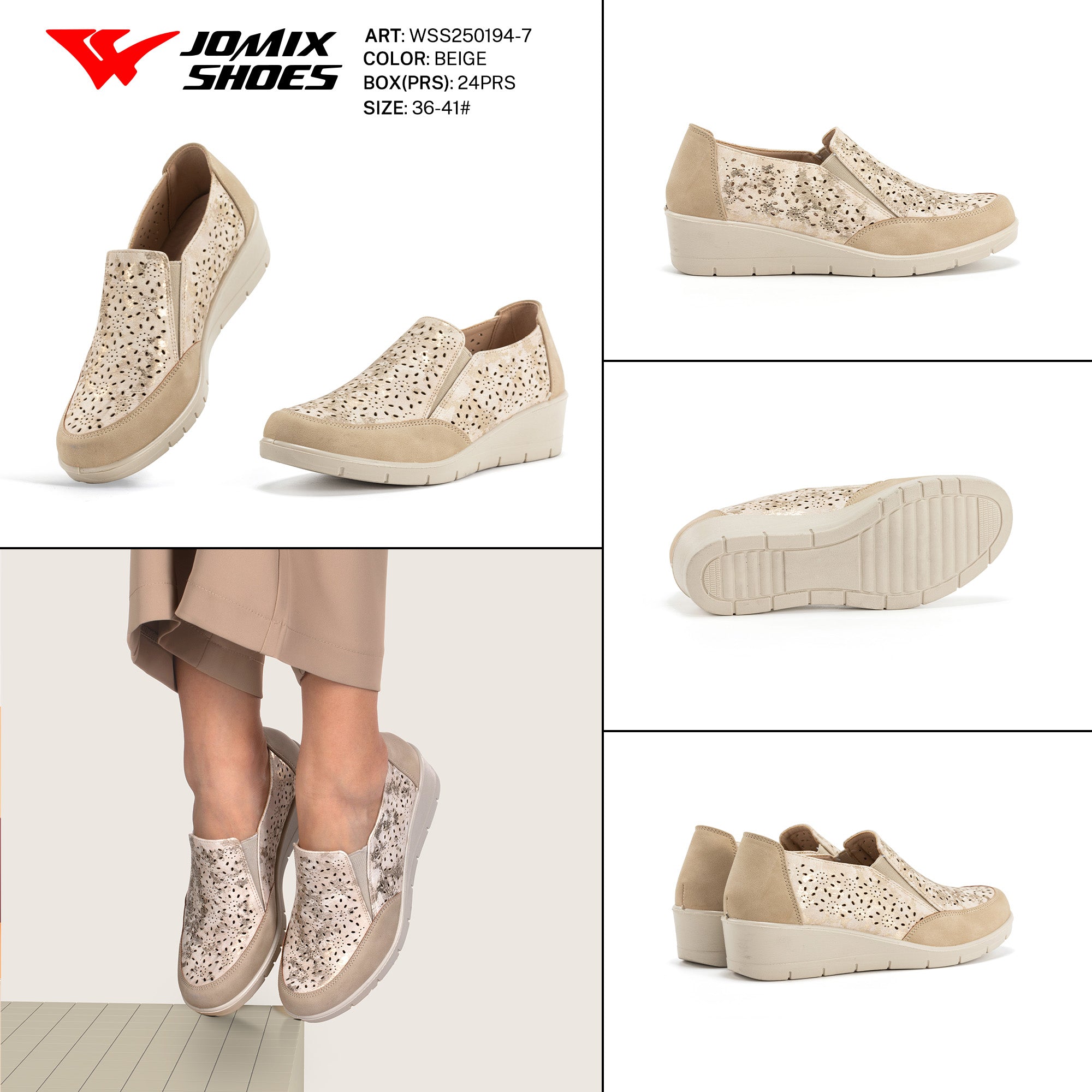 Casual Shoes Woman Wss250194 - 7 - Fornitura all'ingrosso di Sneakers Donna da Jomix Shoes B2B