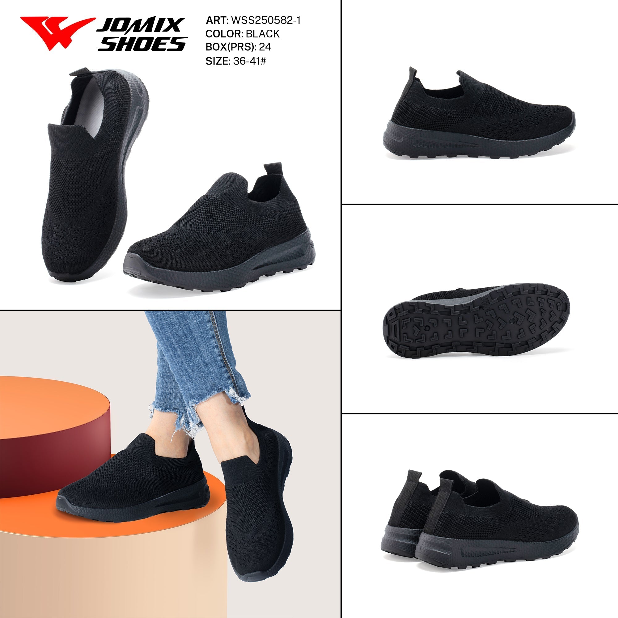 Casual Shoes Woman Wss250582 - 1 - Fornitura all'ingrosso di Sneakers Donna da Jomix Shoes B2B