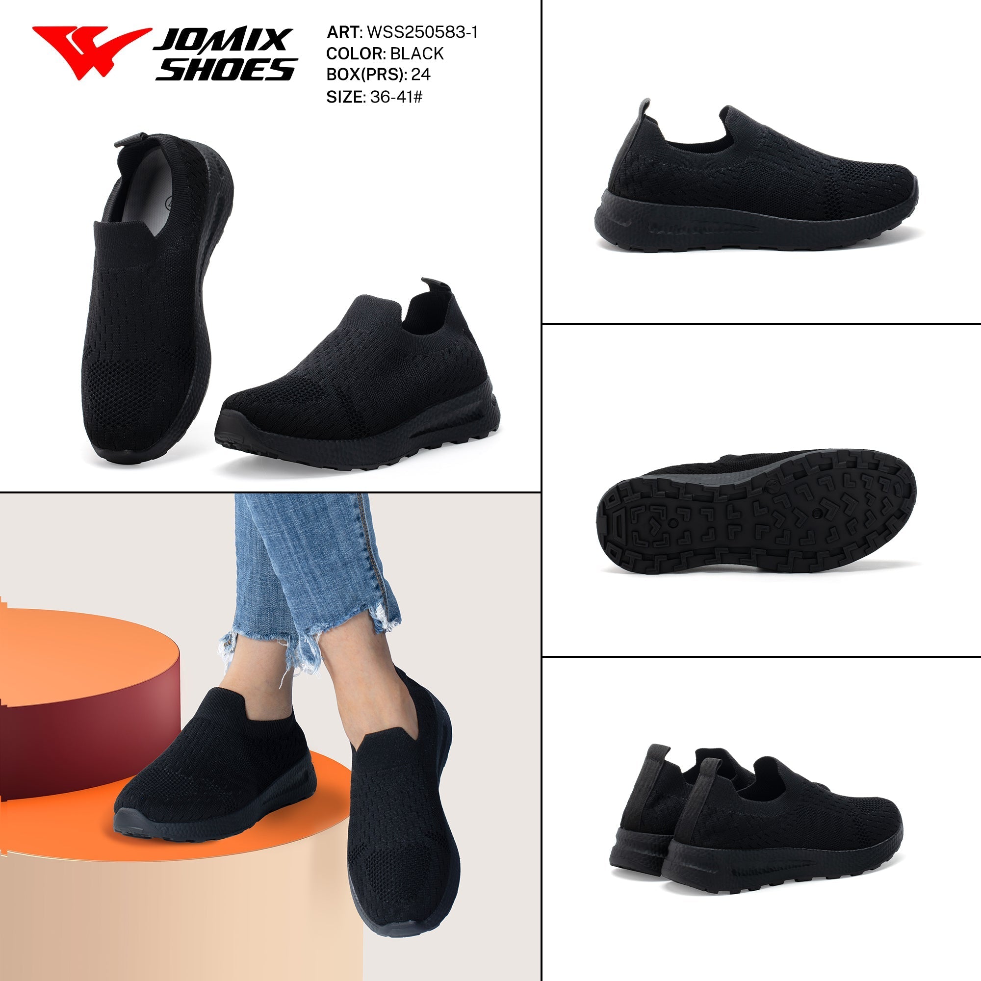 Casual Shoes Woman Wss250583 - 1 - Fornitura all'ingrosso di Sneakers Donna da Jomix Shoes B2B