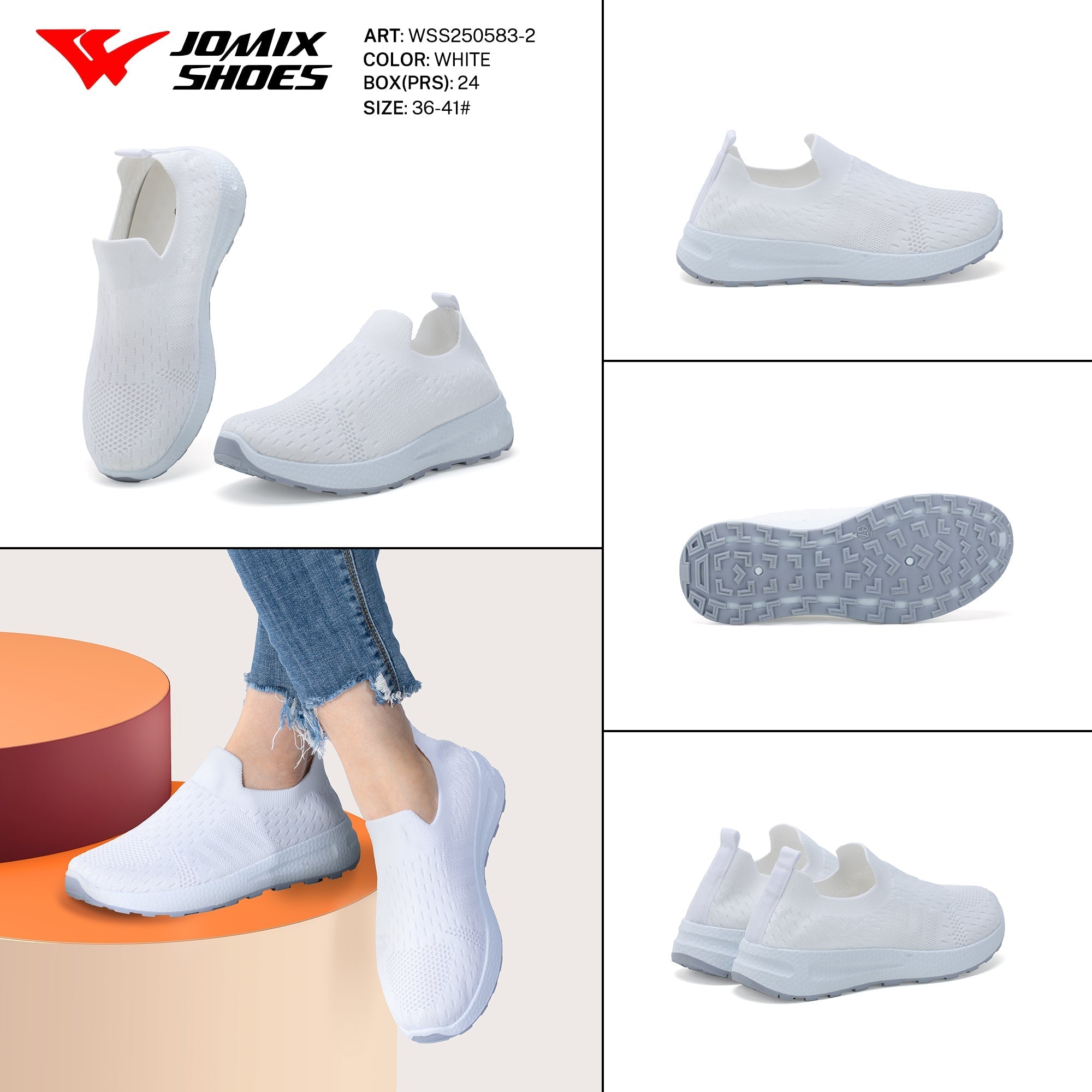 Casual Shoes Woman Wss250583 - 2 - Fornitura all'ingrosso di Sneakers Donna da Jomix Shoes B2B