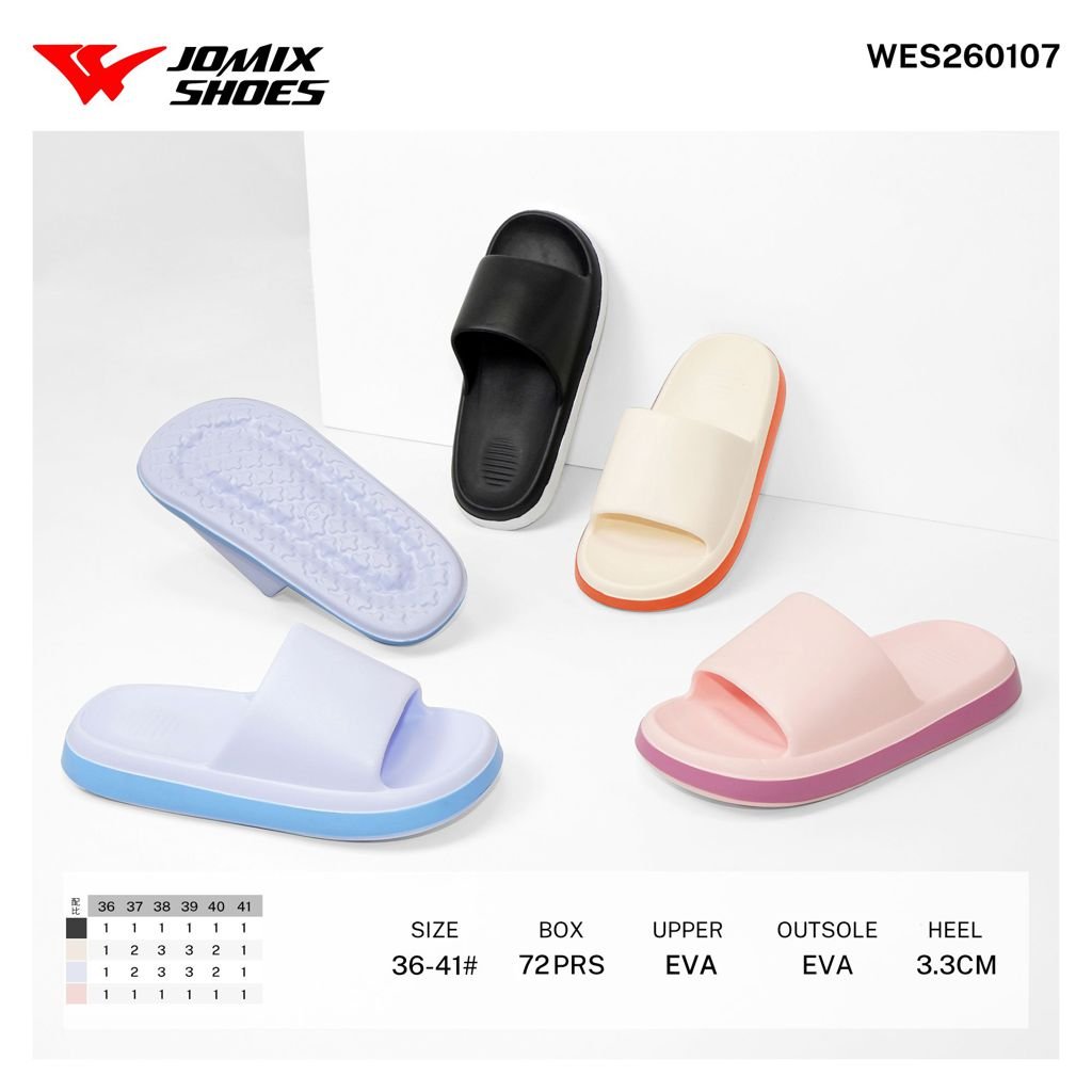 Ciabatta da Donna WES260107 - 0 - Fornitura all'ingrosso di Ciabatte Donna da Jomix Shoes B2B