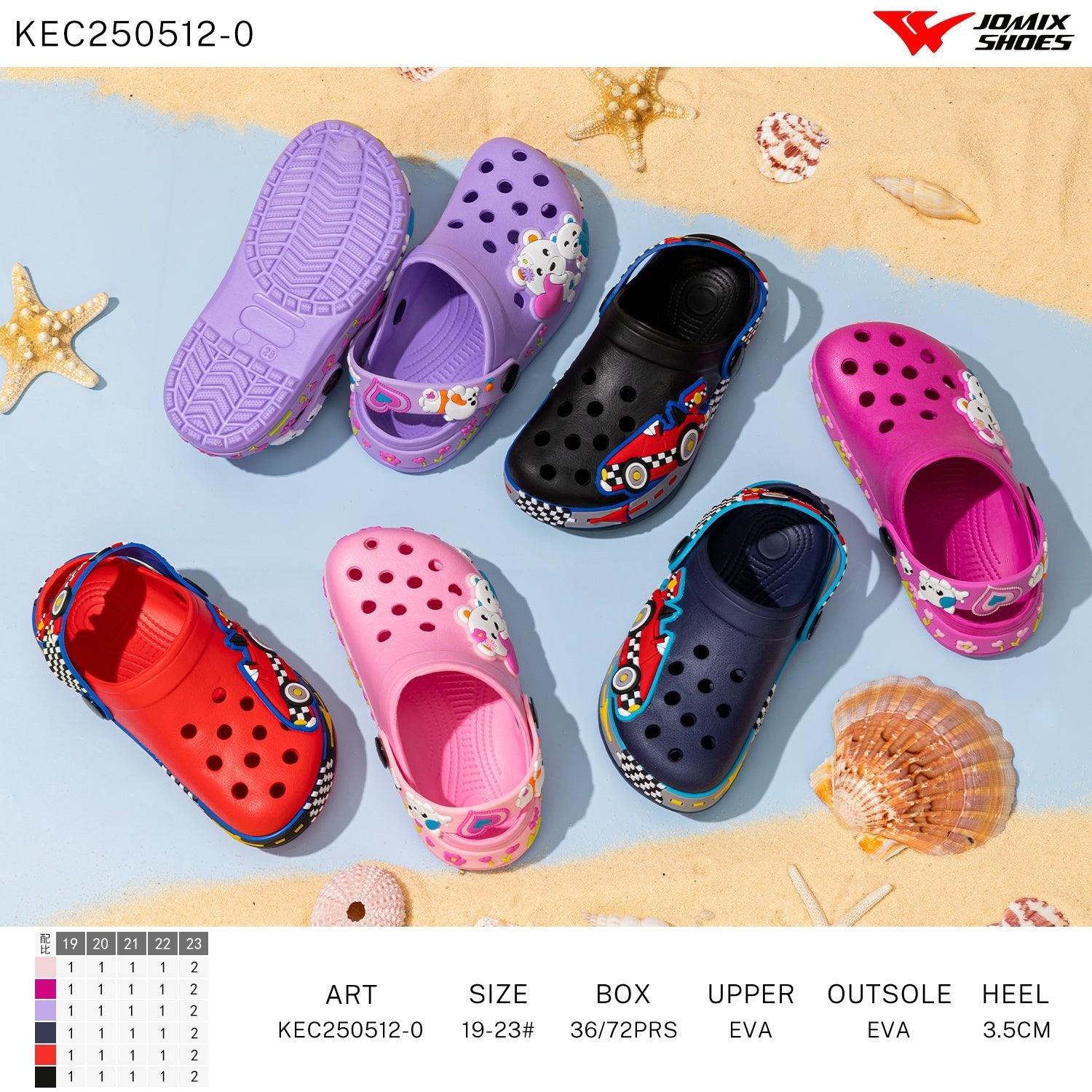 Ciabatte Bambini Kec250512 - 0 - Fornitura all'ingrosso di Ciabatte Bambini da Jomix Shoes B2B