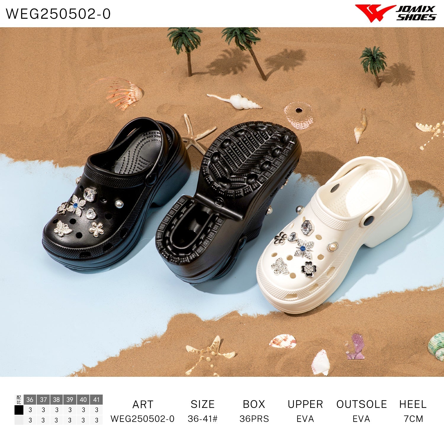 Ciabatte Chiusa Weg250502 - 0 - Fornitura all'ingrosso di Ciabatte Donna da Jomix Shoes B2B