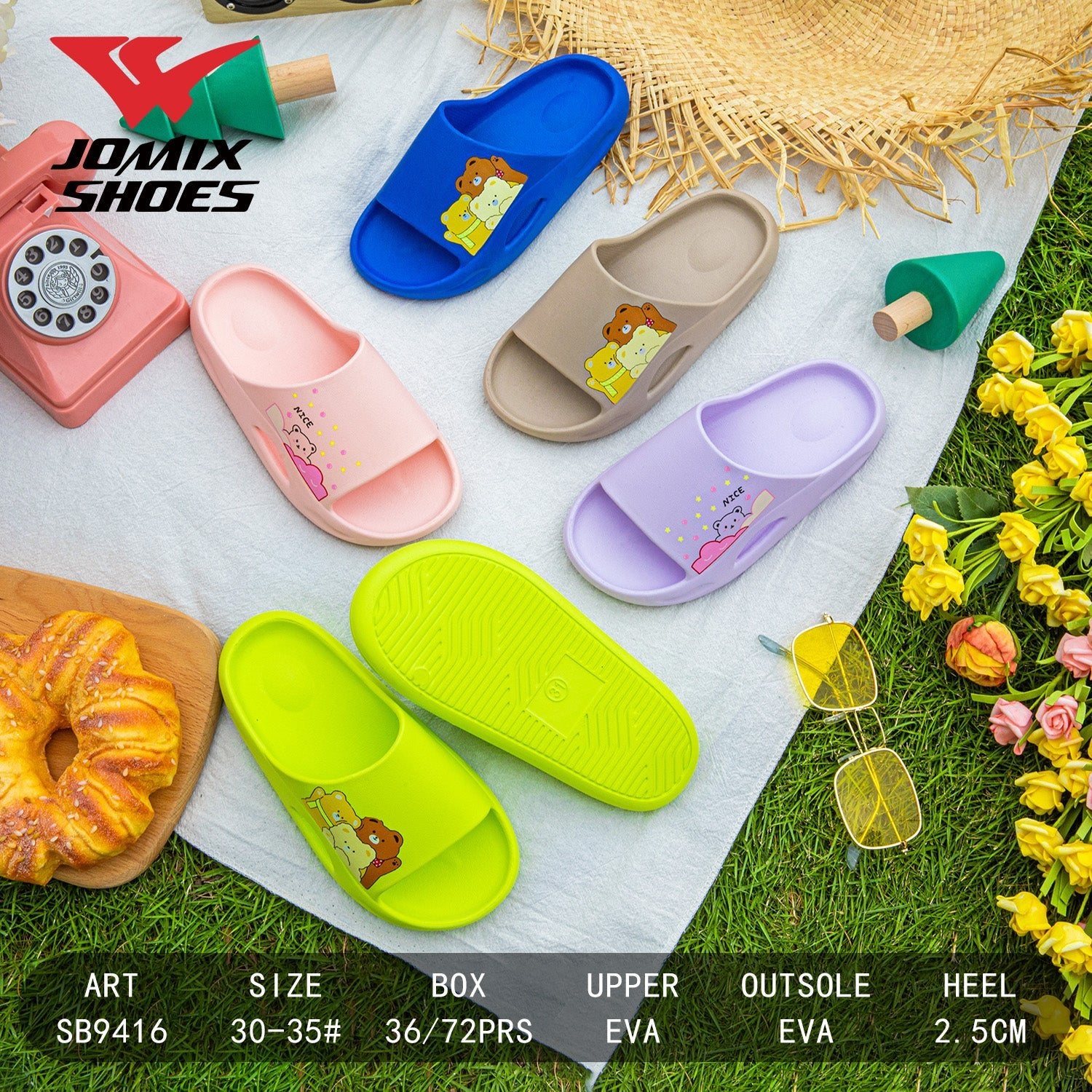 Ciabatte Da Bambini Jomix Shoes Sb9416 - Fornitura all&#39;ingrosso di Ciabatte Bambini da Jomix Shoes B2B