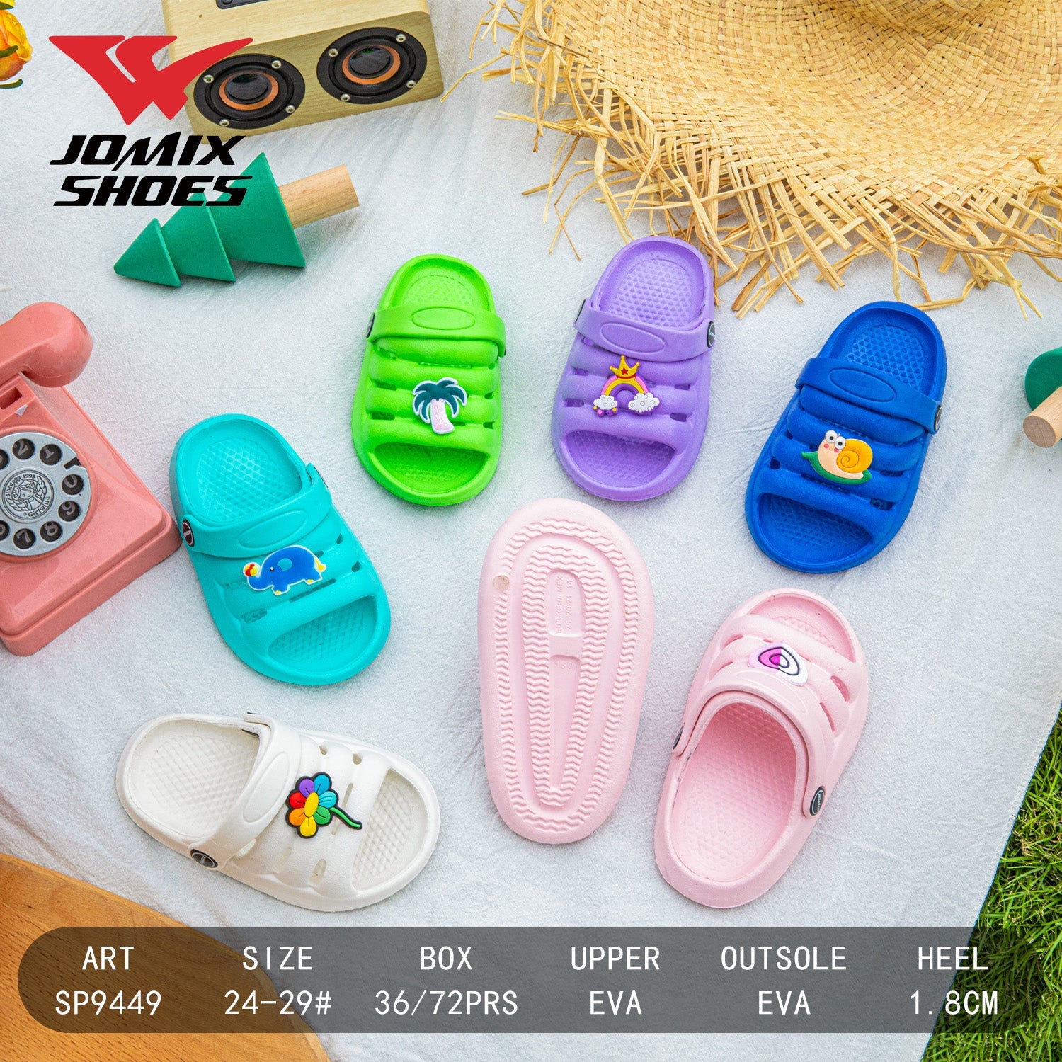 Ciabatte Da Bambini Jomix Shoes SP9449 - Fornitura all'ingrosso di Ciabatte Bambini da Jomix Shoes B2B
