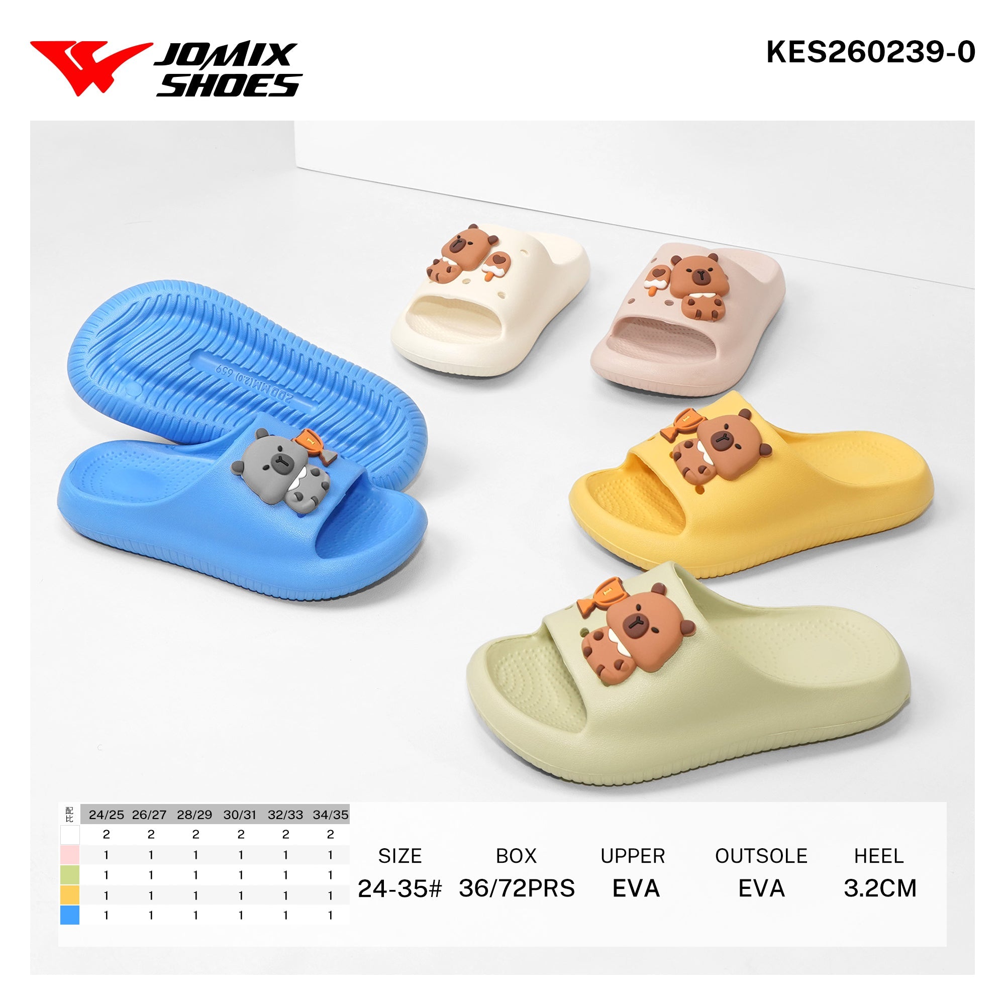 Ciabatte da Bambini KES260239 - 0 - Fornitura all'ingrosso di Ciabatte Bambini da Jomix Shoes B2B