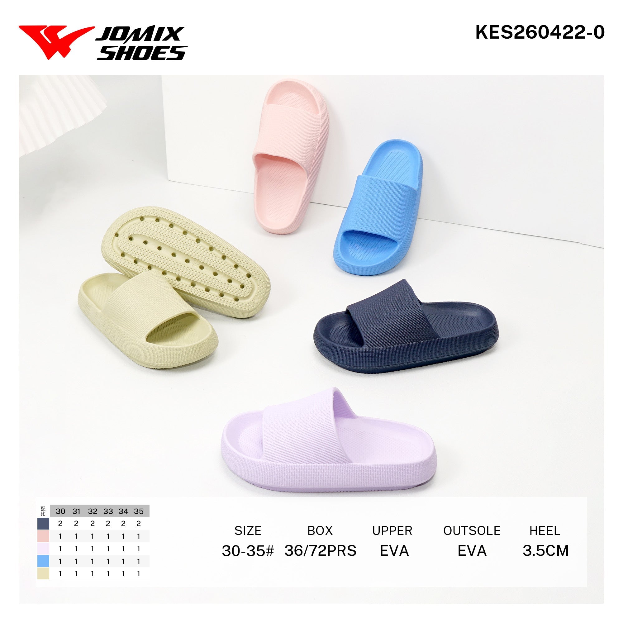 Ciabatte da Bambini KES260422 - 0 - Fornitura all'ingrosso di Ciabatte Bambini da Jomix Shoes B2B