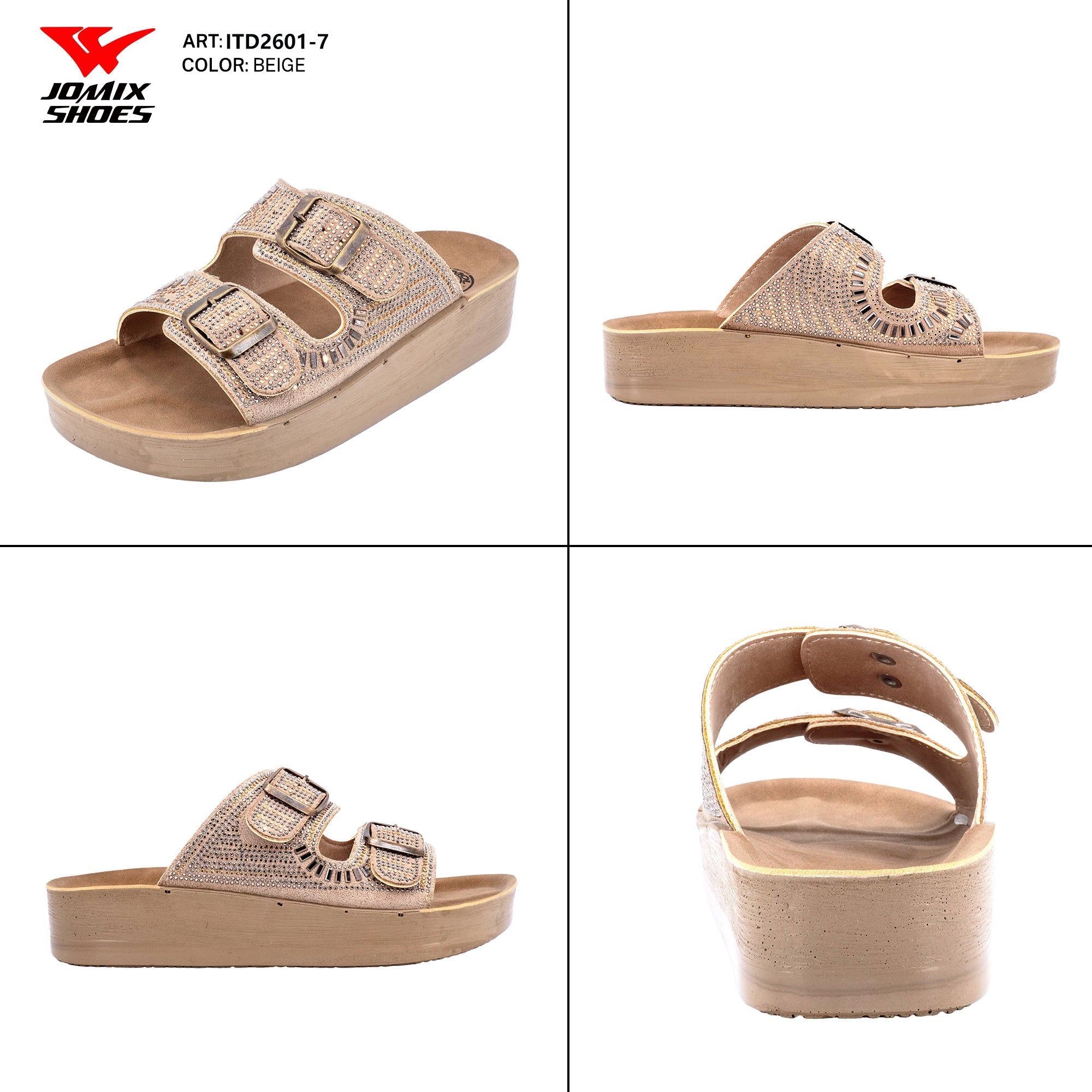 Ciabatte da Donna ITD2601-7 - Fornitura all'ingrosso di Ciabatte Donna da Jomix Shoes B2B