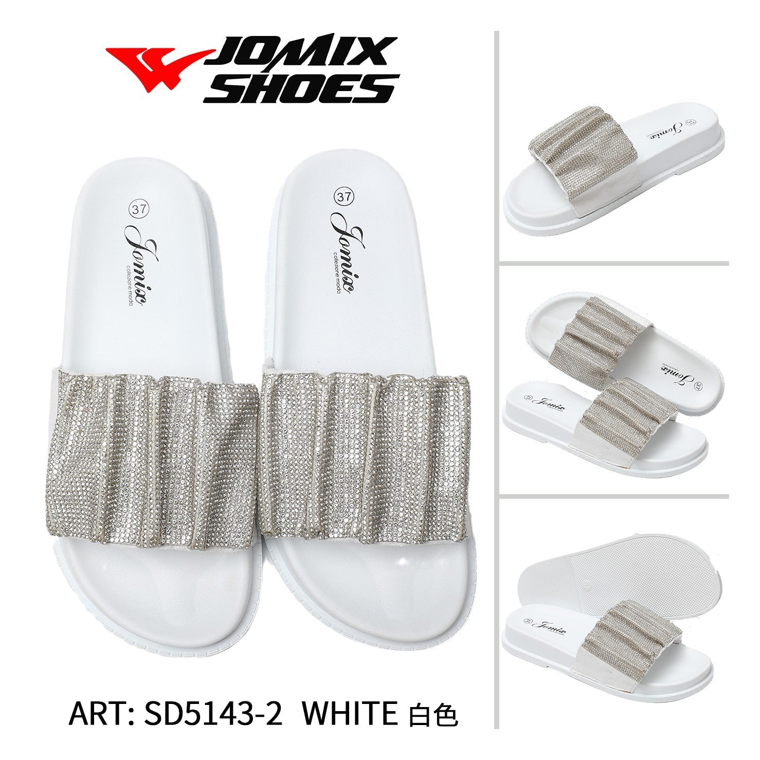 Ciabatte da donna Jomix Shoes SD5143 - 2 - Fornitura all'ingrosso di Ciabatte Donna da Jomix Shoes B2B
