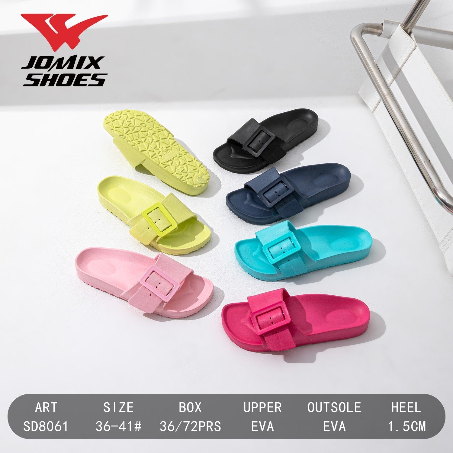 Ciabatte da donna Jomix Shoes SD8061 - Fornitura all'ingrosso di Ciabatte Donna da Jomix Shoes B2B