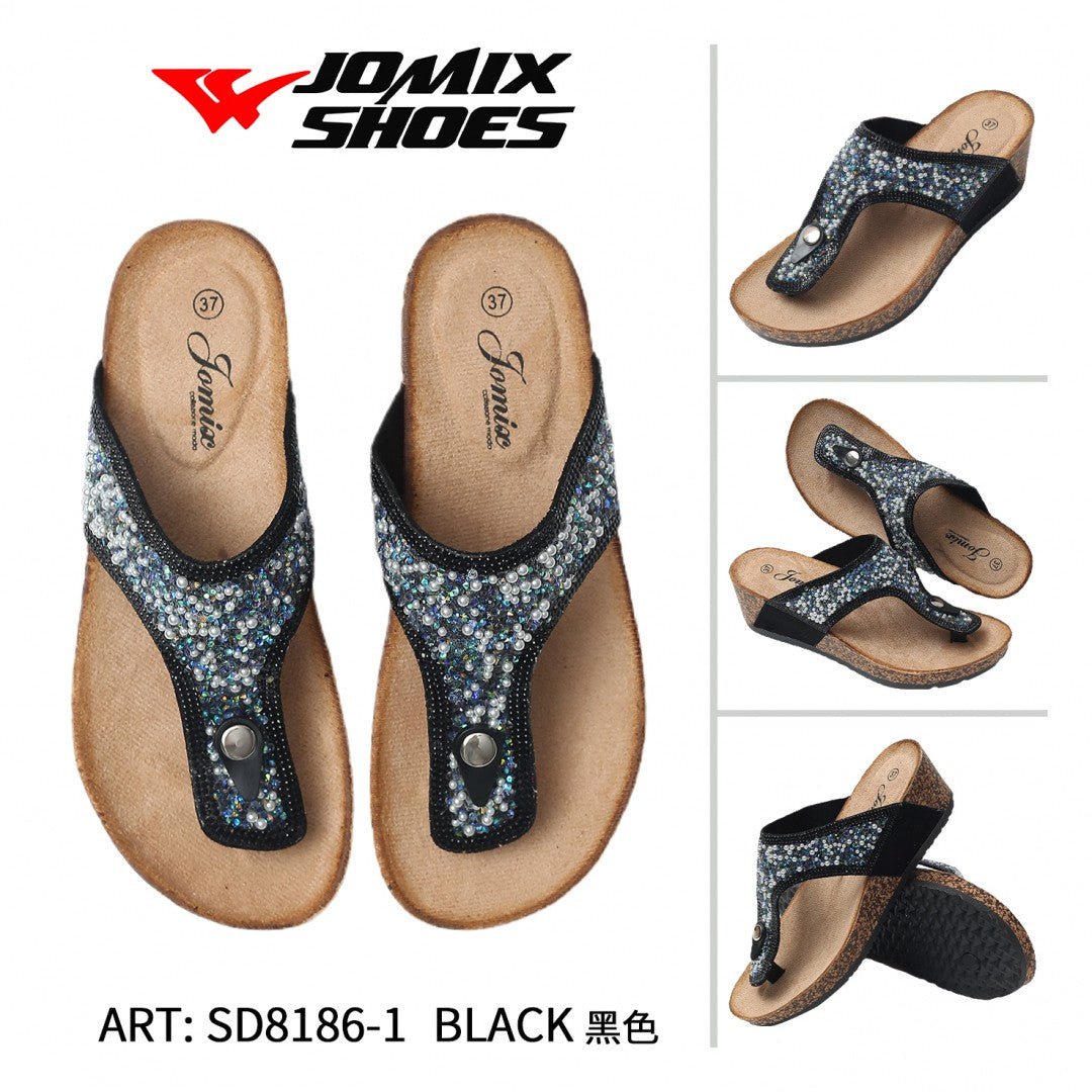 Ciabatte da donna Jomix Shoes SD8186 - 1 - Fornitura all'ingrosso di Sandali Donna da Jomix Shoes B2B