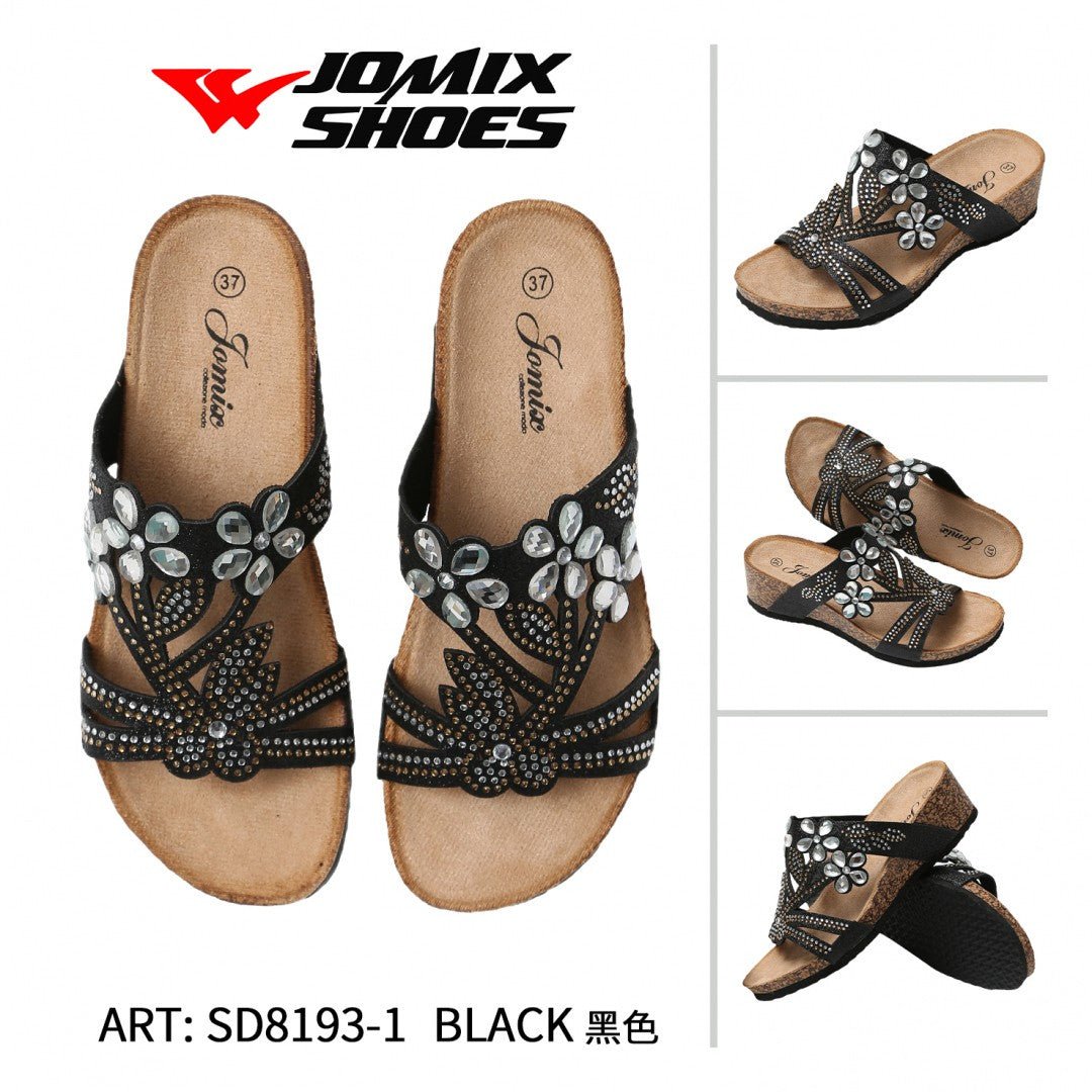 Ciabatte da donna Jomix Shoes SD8193 - 1 - Fornitura all'ingrosso di Sandali Donna da Jomix Shoes B2B