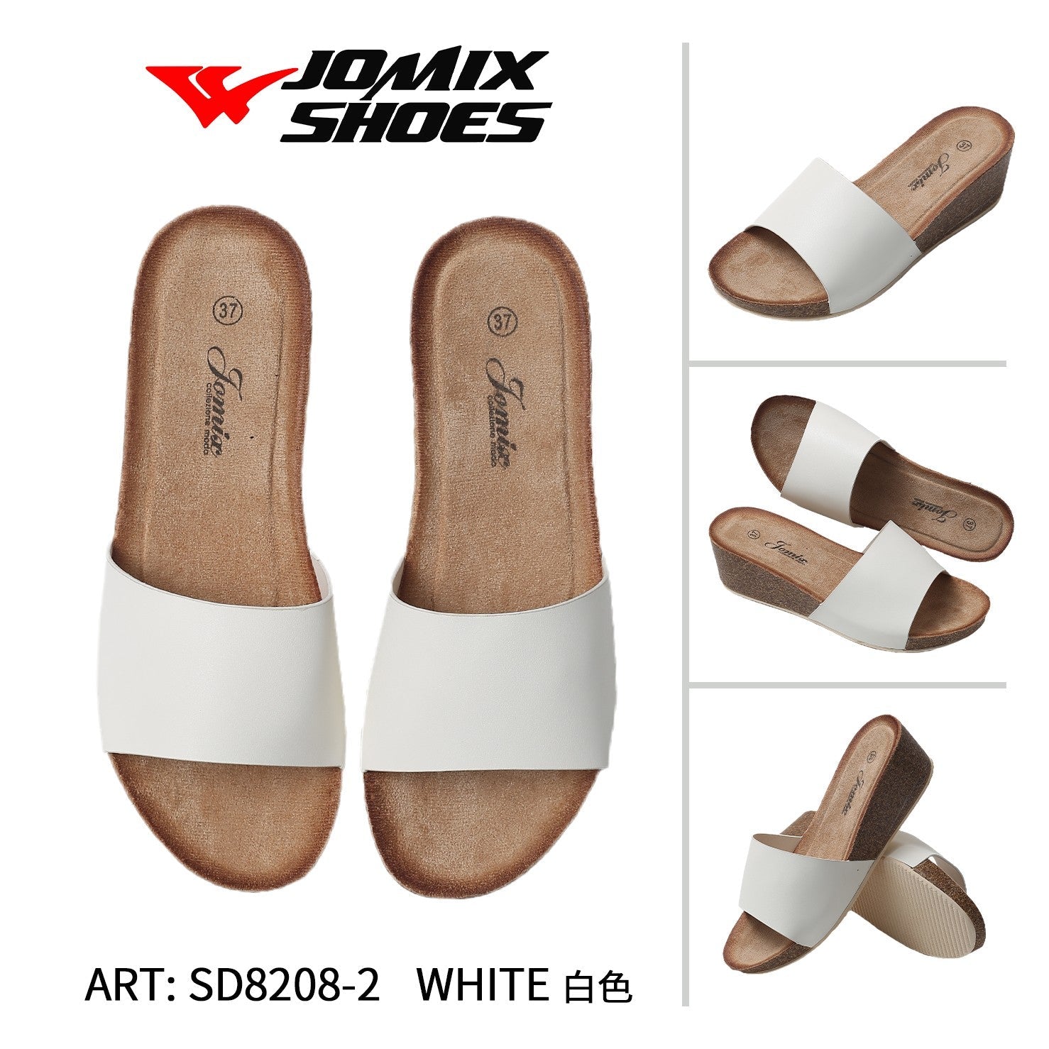 Ciabatte da donna Jomix Shoes SD8208 - 2 - Fornitura all'ingrosso di Ciabatte Donna da Jomix Shoes B2B
