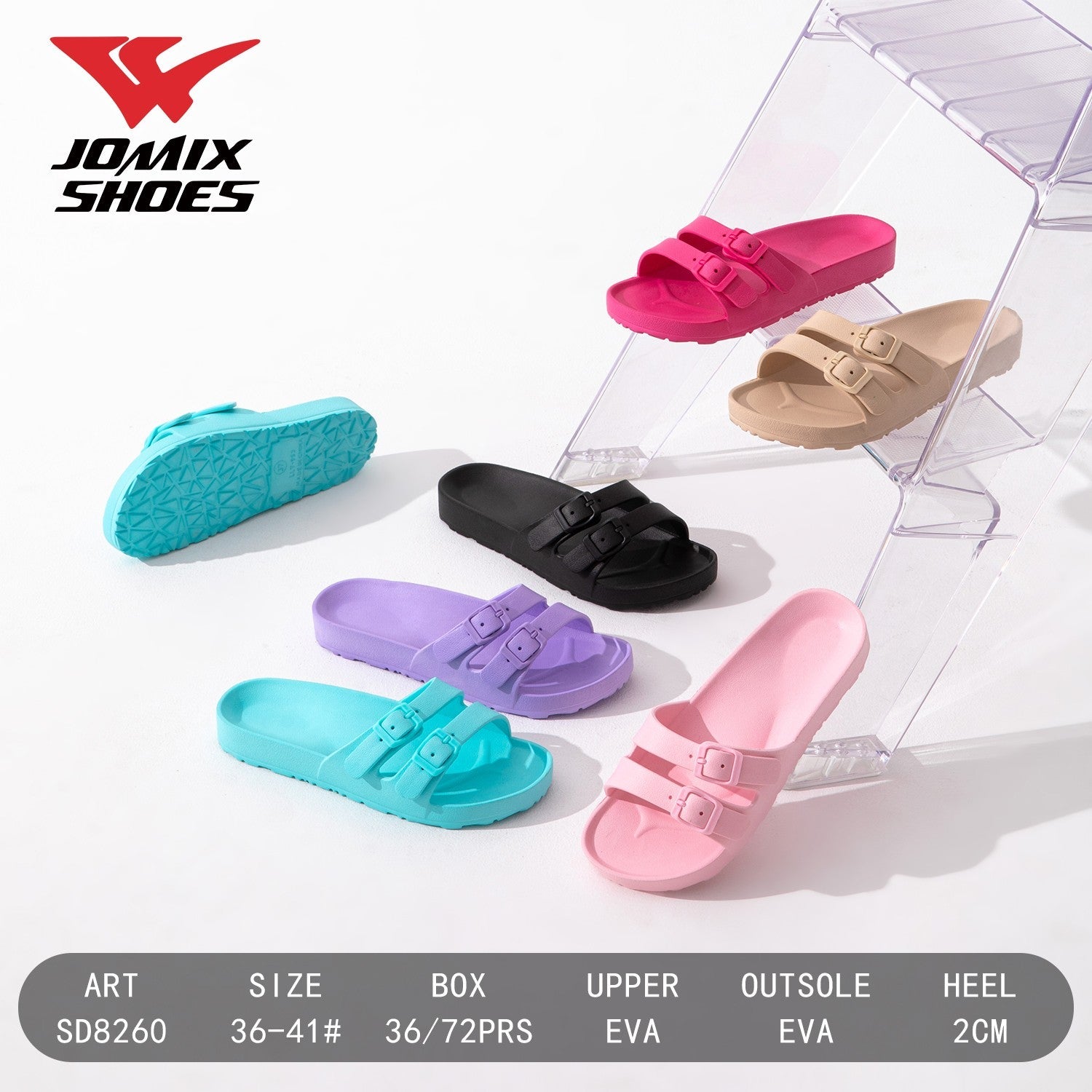 Ciabatte da donna Jomix Shoes SD8260 - Fornitura all'ingrosso di Ciabatte Donna da Jomix Shoes B2B