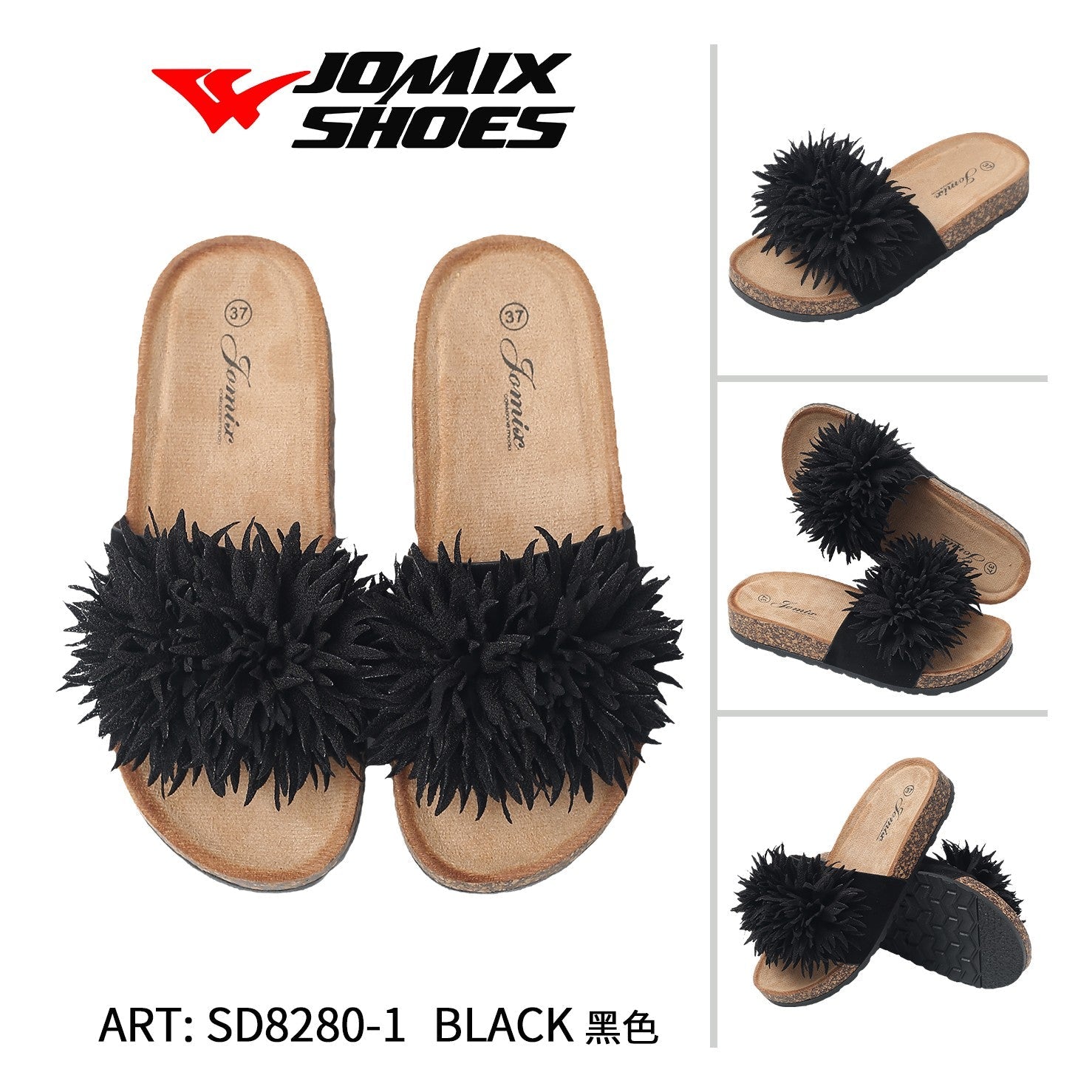 Ciabatte da donna Jomix Shoes SD8280 - 1 - Fornitura all'ingrosso di Ciabatte Donna da Jomix Shoes B2B