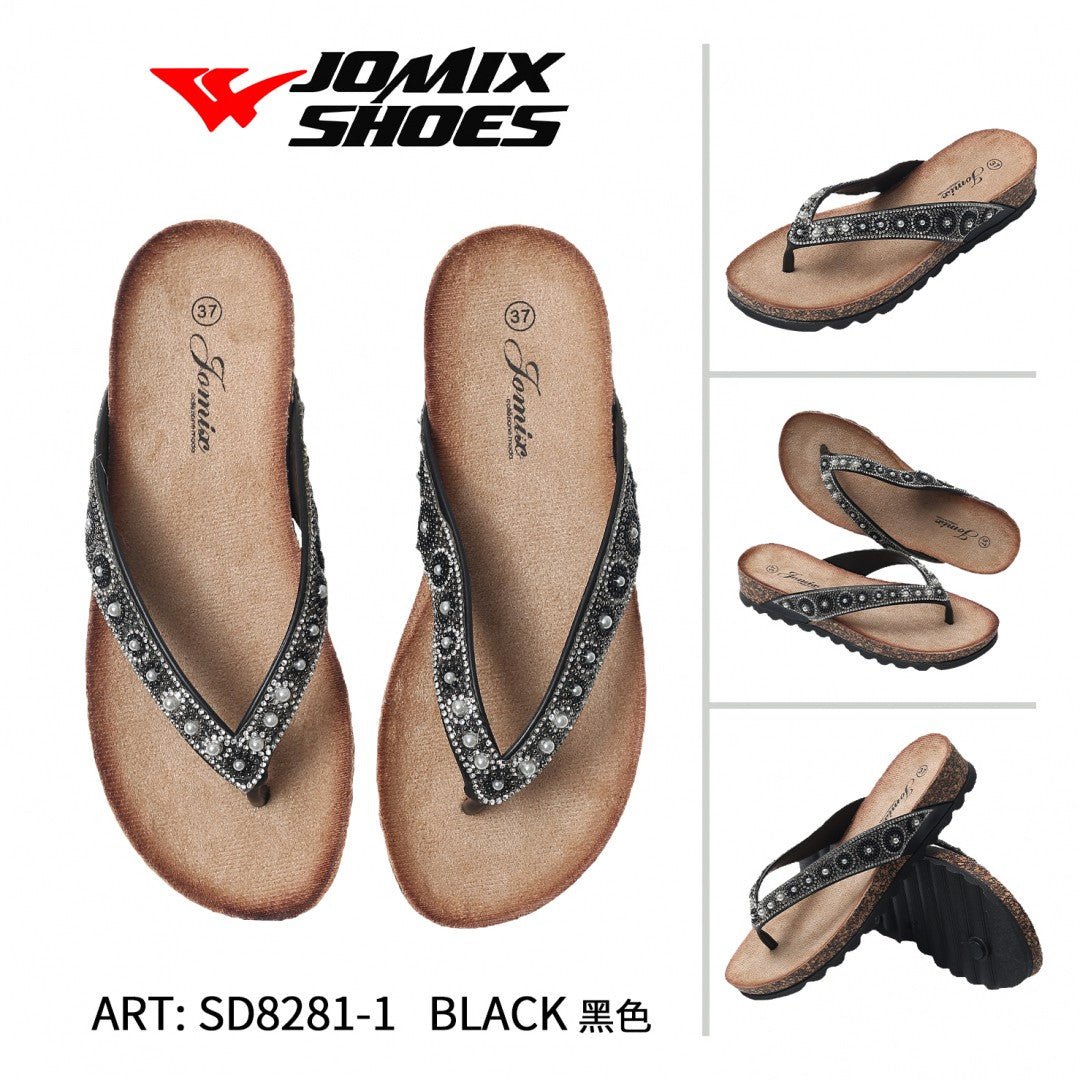 Ciabatte da donna Jomix Shoes SD8281 - 1 - Fornitura all'ingrosso di Sandali Donna da Jomix Shoes B2B