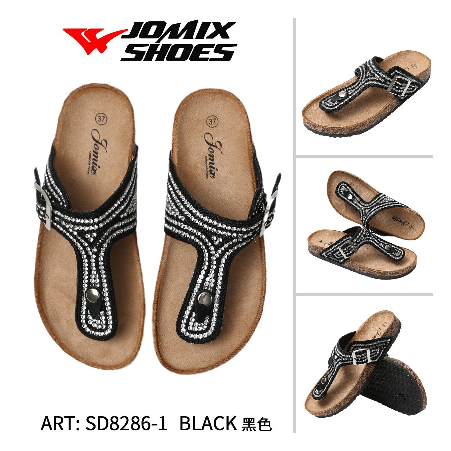 Ciabatte da donna Jomix Shoes SD8286 - 1 - Fornitura all'ingrosso di Ciabatte Donna da Jomix Shoes B2B