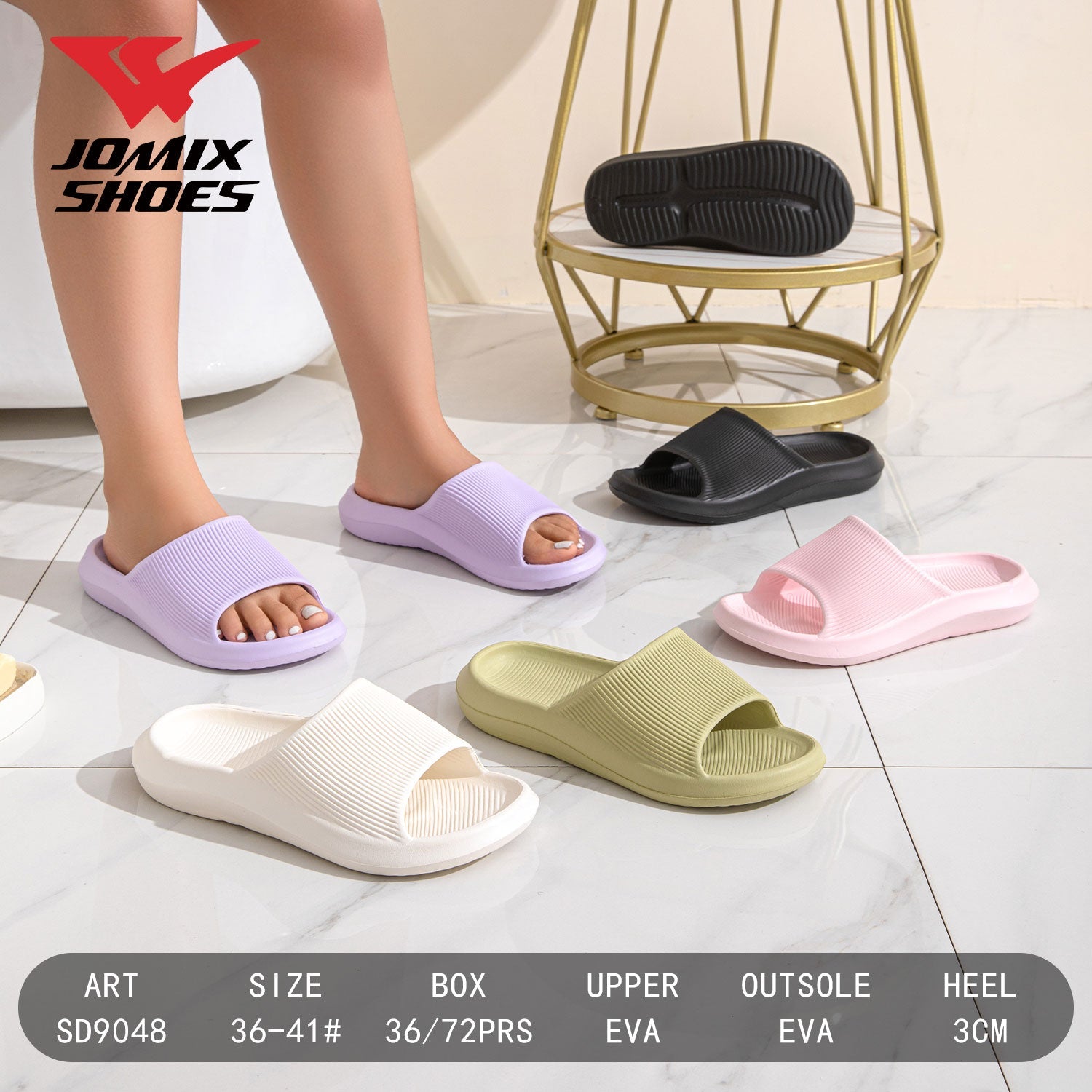 Ciabatte Da Donna Jomix Shoes SD9048 - Fornitura all'ingrosso di Ciabatte Donna da Jomix Shoes B2B