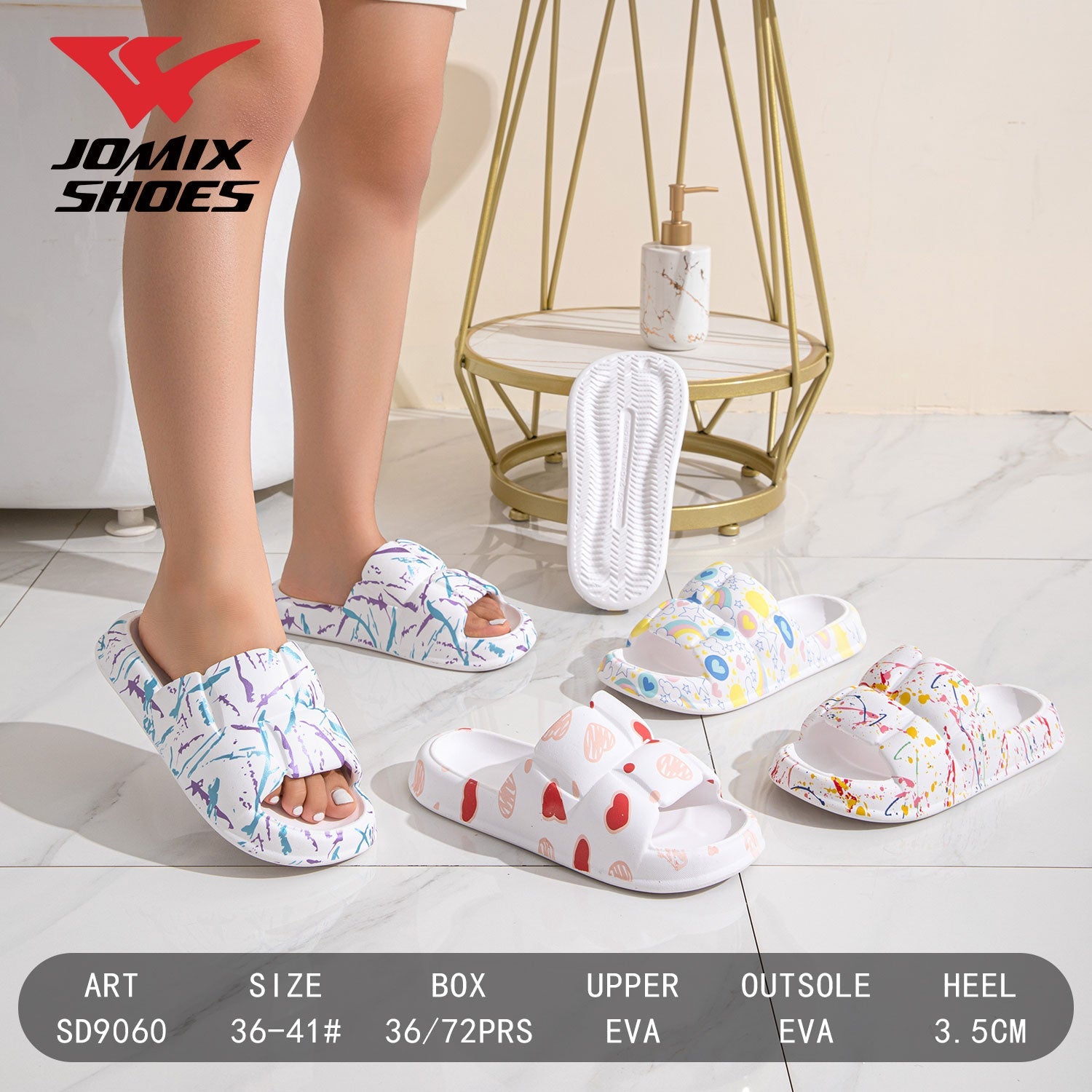 Ciabatte Da Donna Jomix Shoes Sd9060 - Fornitura all'ingrosso di Ciabatte Donna da Jomix Shoes B2B