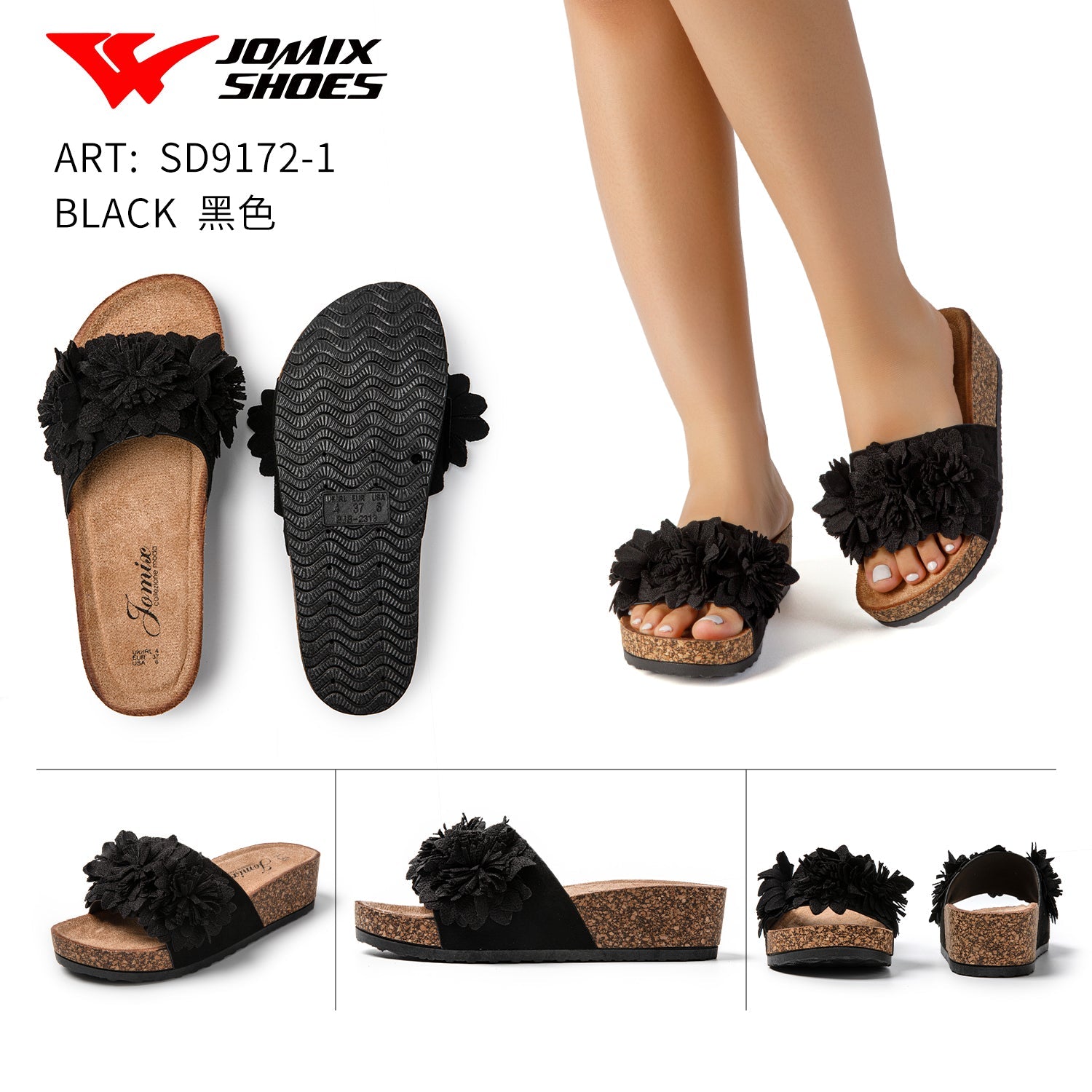Ciabatte Da Donna Jomix Shoes SD9172 - 1 - Fornitura all'ingrosso di Sandali Donna da Jomix Shoes B2B