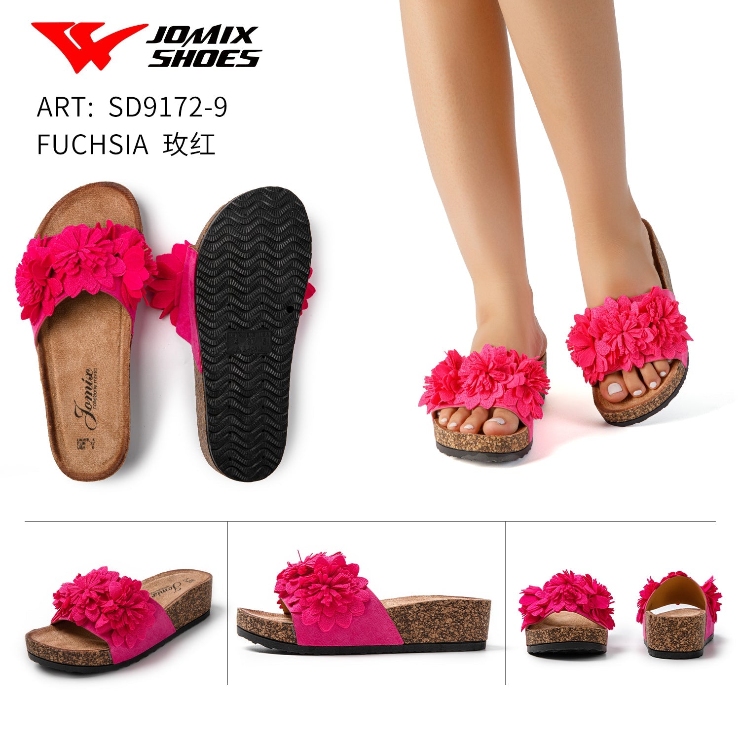 Ciabatte Da Donna Jomix Shoes SD9172 - 9 - Fornitura all'ingrosso di Sandali Donna da Jomix Shoes B2B