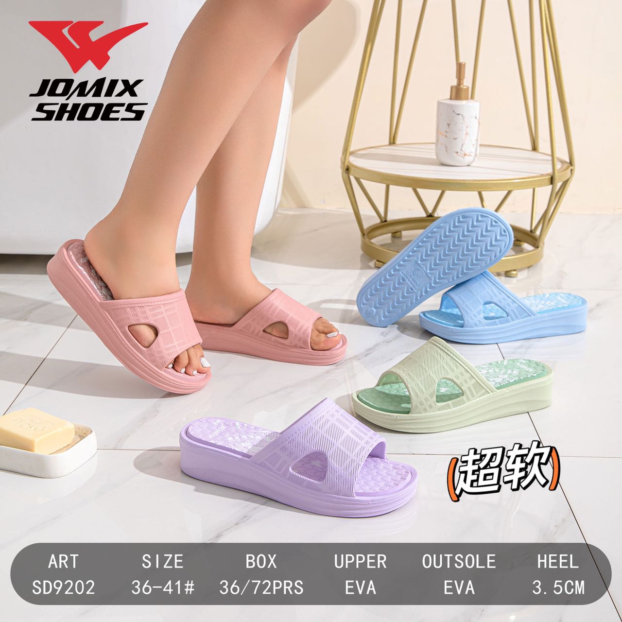 Ciabatte Da Donna Jomix Shoes Sd9202 - Fornitura all'ingrosso di Ciabatte Donna da Jomix Shoes B2B