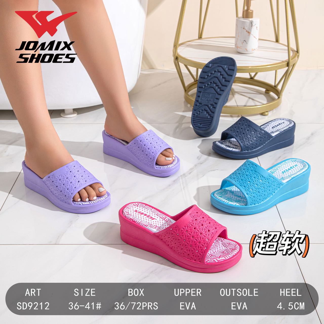 Ciabatte Da Donna Jomix Shoes Sd9212 - Fornitura all'ingrosso di Ciabatte Donna da Jomix Shoes B2B
