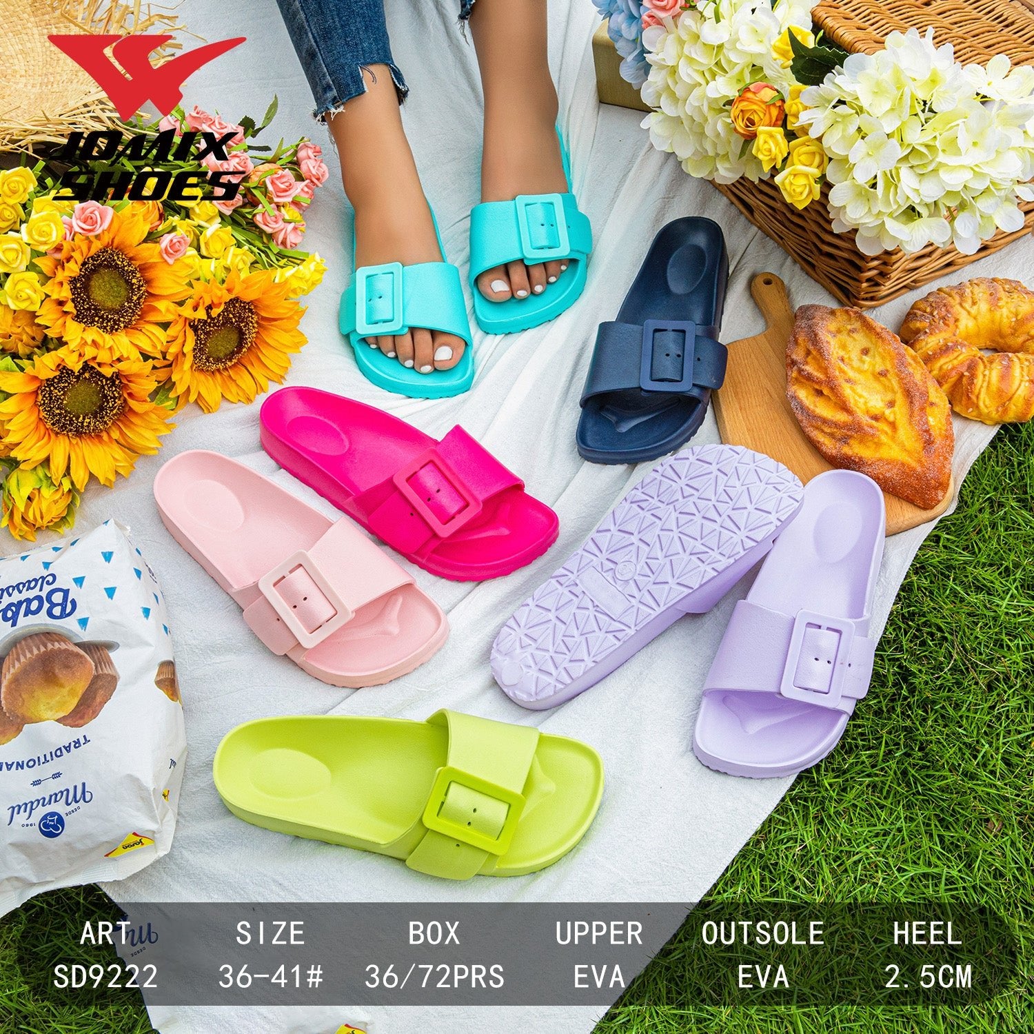 Ciabatte Da Donna Jomix Shoes SD9222 - Fornitura all'ingrosso di Ciabatte Donna da Jomix Shoes B2B