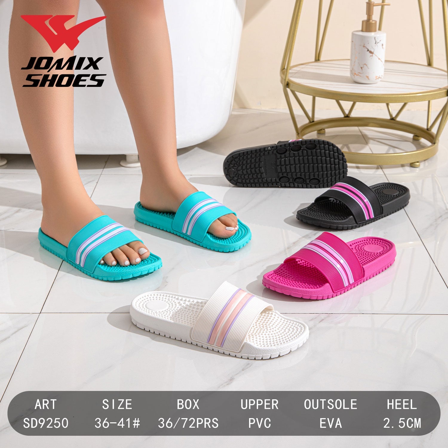 Ciabatte Da Donna Jomix Shoes SD9250 - Fornitura all'ingrosso di Ciabatte Donna da Jomix Shoes B2B
