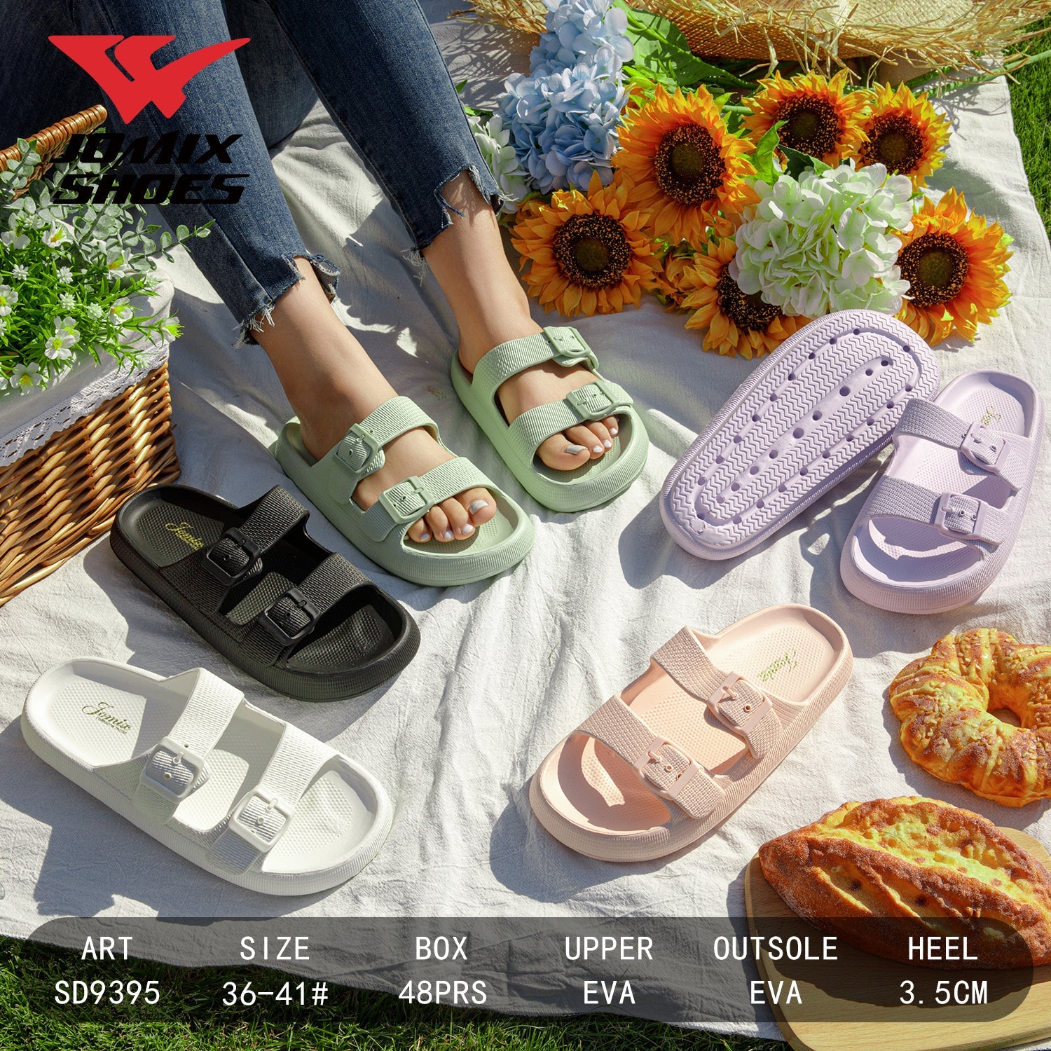 Ciabatte Da Donna Jomix Shoes SD9395 - Fornitura all'ingrosso di Ciabatte Donna da Jomix Shoes B2B