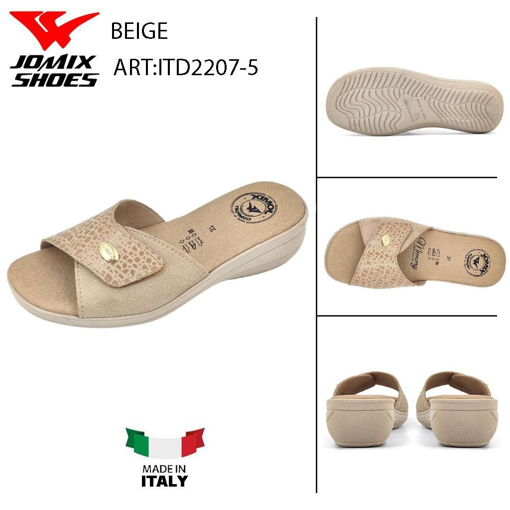 Ciabatte da donna monocolore ITD2207 - 5 - Fornitura all'ingrosso di Ciabatte Donna da Jomix Shoes B2B