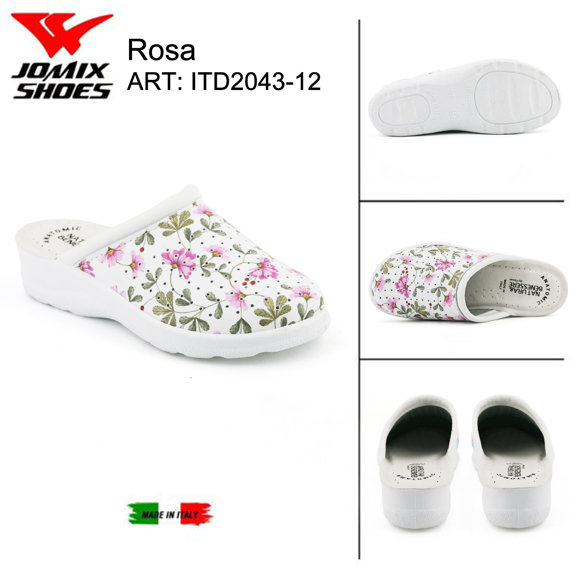 Ciabatte Da Donna Sanitarie Made In Italy Jomix Shoes ITD2043 - 12 - Fornitura all'ingrosso di Sanitarie da Jomix Shoes B2B