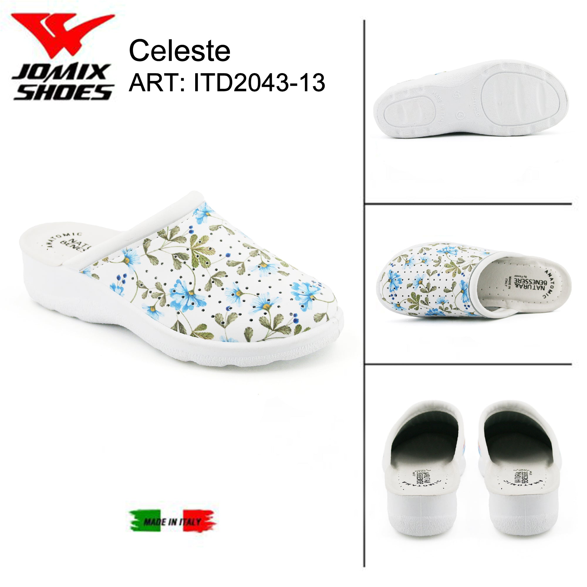 Ciabatte Da Donna Sanitarie Made In Italy Jomix Shoes ITD2043 - 13 - Fornitura all'ingrosso di Sanitarie da Jomix Shoes B2B