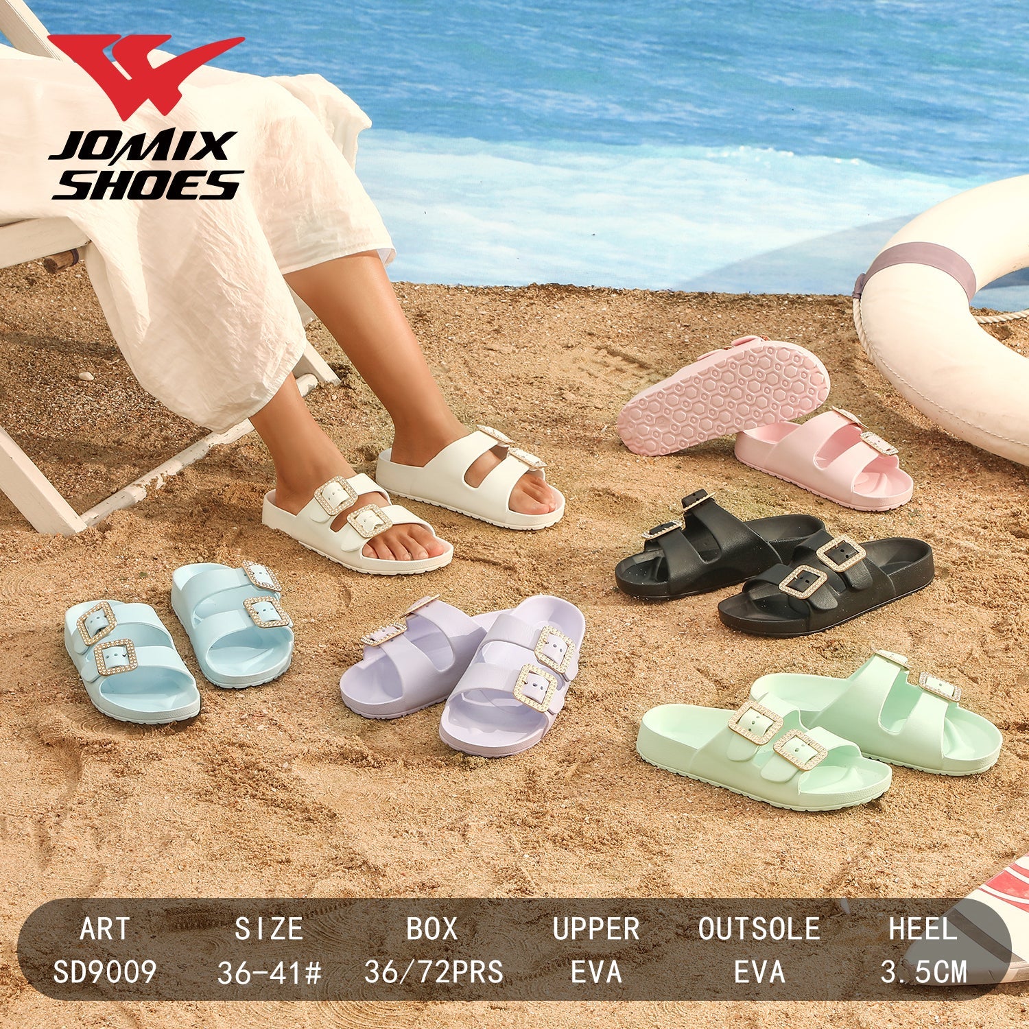 Ciabatte Da Donna Sd9009 - Fornitura all'ingrosso di Ciabatte Donna da Jomix Shoes B2B