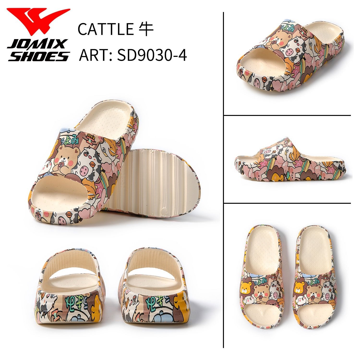 Ciabatte Da Donna Sd9030 - 4 - Fornitura all'ingrosso di Ciabatte Donna da Jomix Shoes B2B