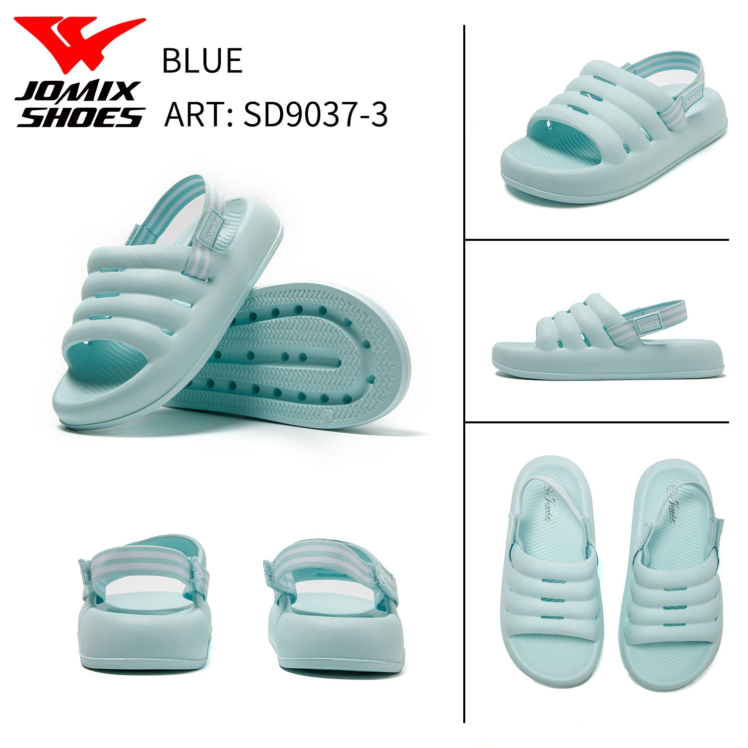 Ciabatte Da Donna Sd9037 - BLUE - Fornitura all'ingrosso di Ciabatte Donna da Jomix Shoes B2B