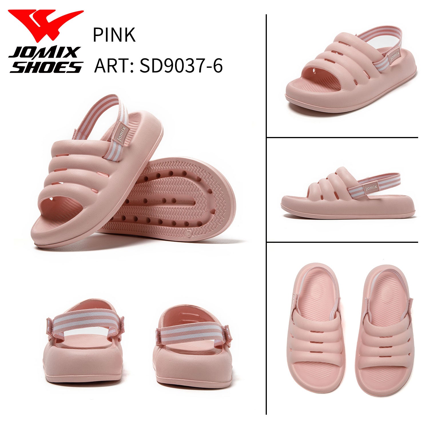 Ciabatte Da Donna Sd9037 - PINK - Fornitura all'ingrosso di Ciabatte Donna da Jomix Shoes B2B