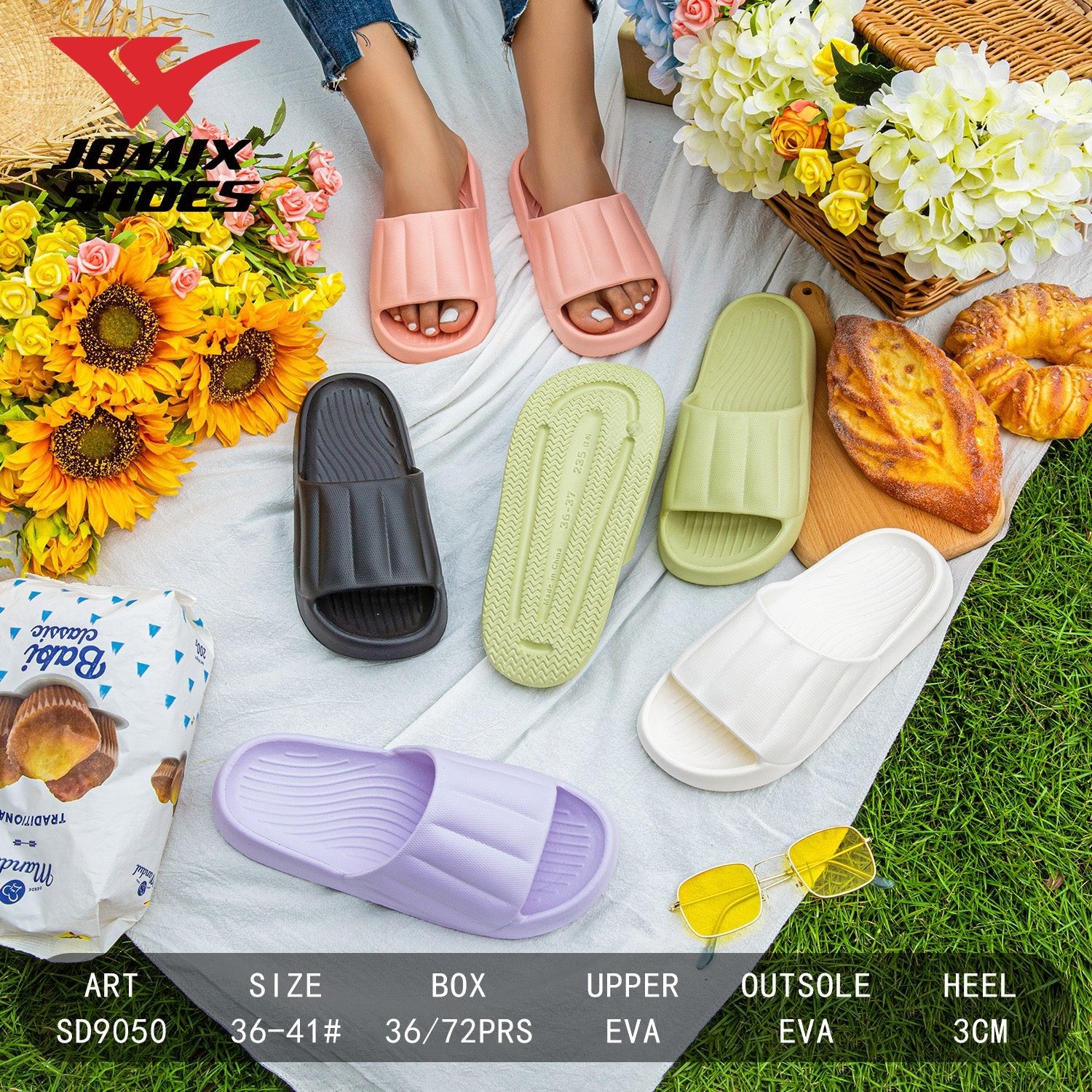 Ciabatte Da Donna Sd9050 - Fornitura all'ingrosso di Ciabatte Donna da Jomix Shoes B2B