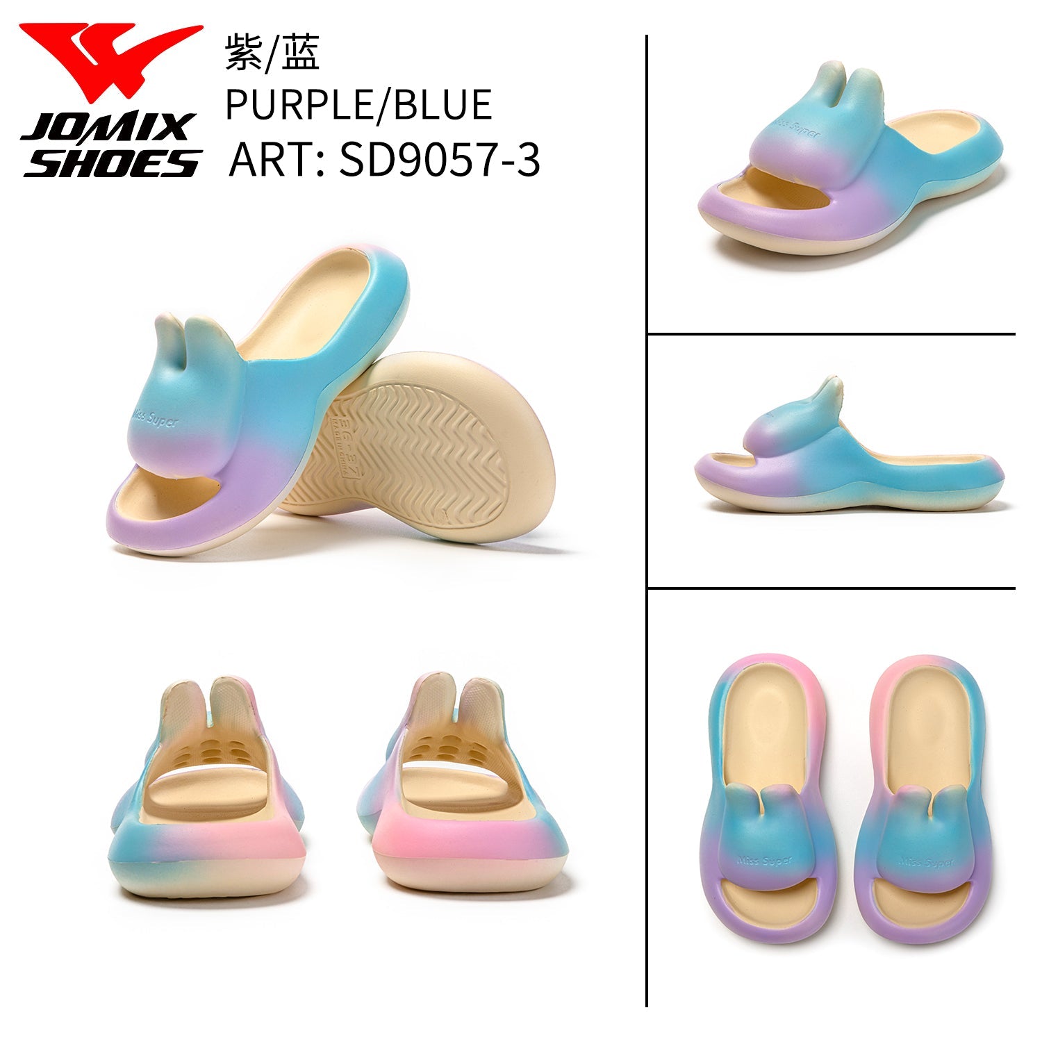 Ciabatte Da Donna Sd9057 - 3 - Fornitura all'ingrosso di Ciabatte Donna da Jomix Shoes B2B