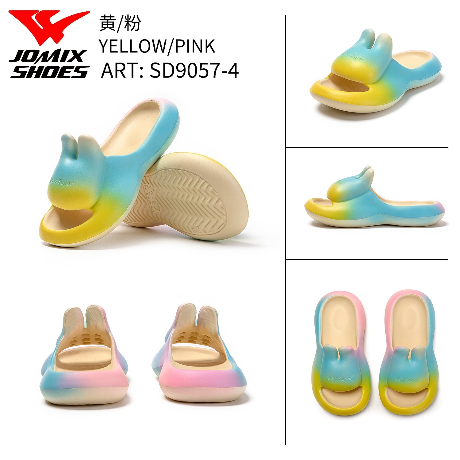Ciabatte Da Donna Sd9057 - 4 - Fornitura all'ingrosso di Ciabatte Donna da Jomix Shoes B2B