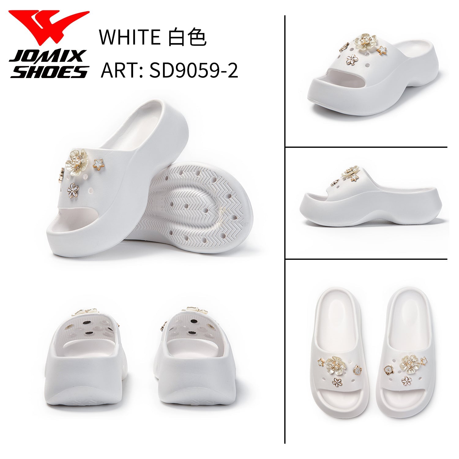 Ciabatte Da Donna Sd9059 - 2 - Fornitura all'ingrosso di Ciabatte Donna da Jomix Shoes B2B