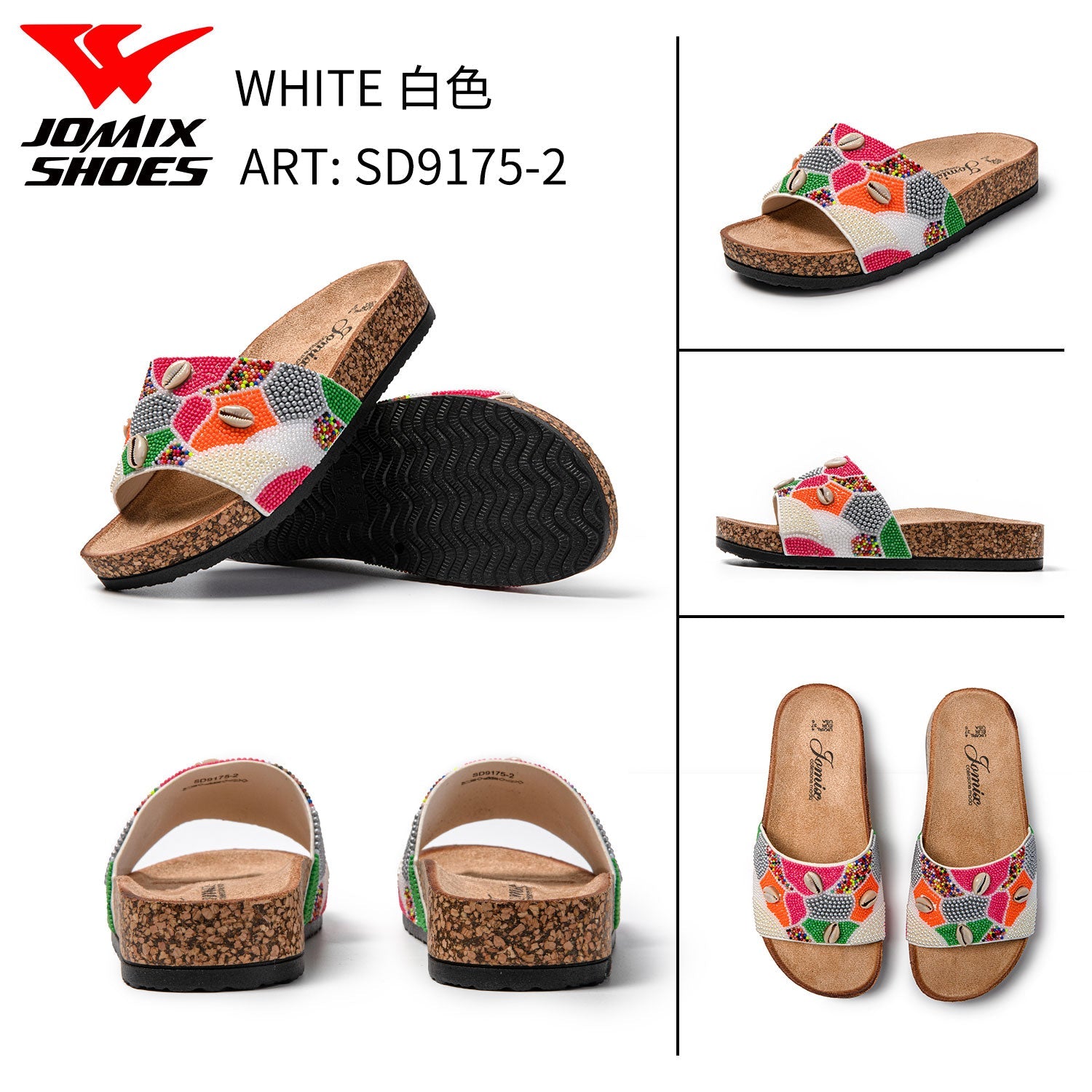 Ciabatte Da Donna Sd9175 - 2 - Fornitura all'ingrosso di Ciabatte Donna da Jomix Shoes B2B