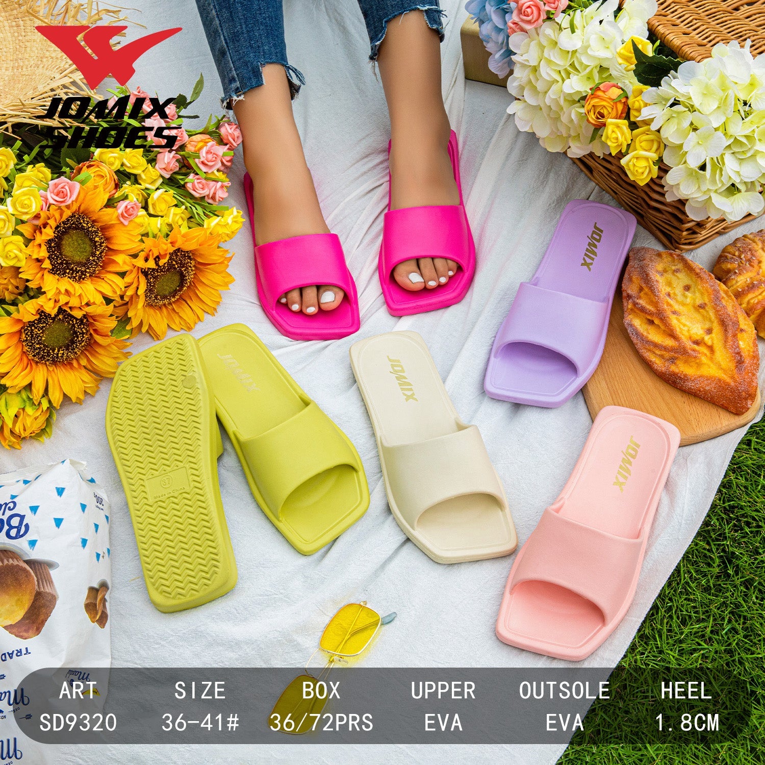 Ciabatte Da Donna Jomix Shoes Sd9320 - Fornitura all'ingrosso di Ciabatte Donna da Jomix Shoes B2B