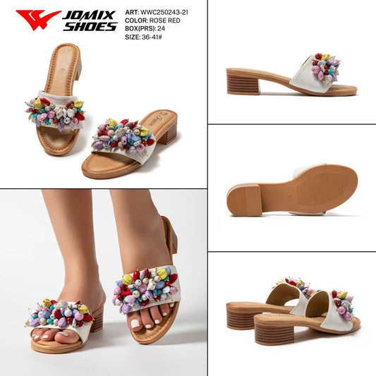 Ciabatte Da Donna Tacco Alto WWC250243 - 21