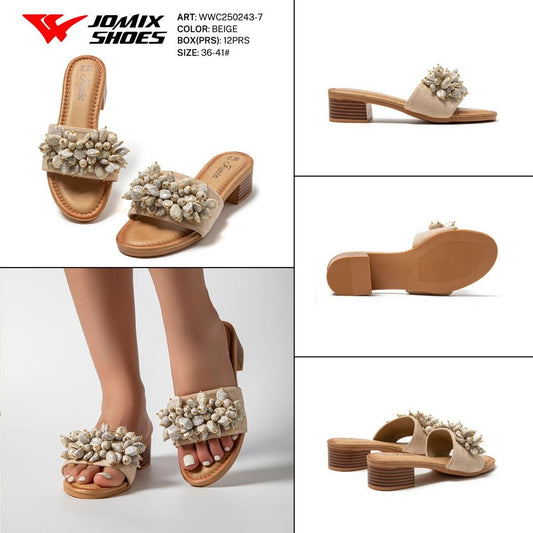 Ciabatte Da Donna Tacco Alto WWC250243 - 7