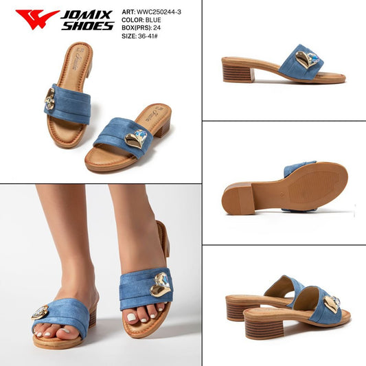 Ciabatte da donna tacco alto WWC250244 - 3