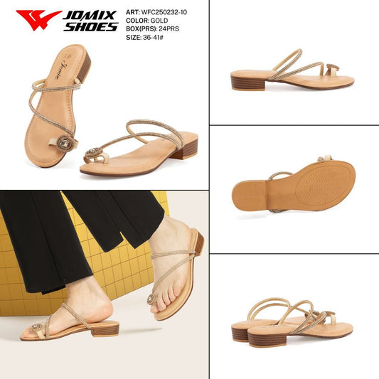 Ciabatte da donna tacco basso WFC250232 - 10