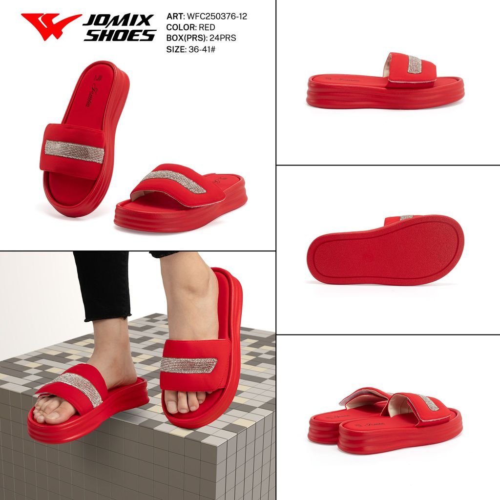 Ciabatte Da Donna Tacco Basso WFC250376 - 12 - Fornitura all'ingrosso di Ciabatte Donna da Jomix Shoes B2B